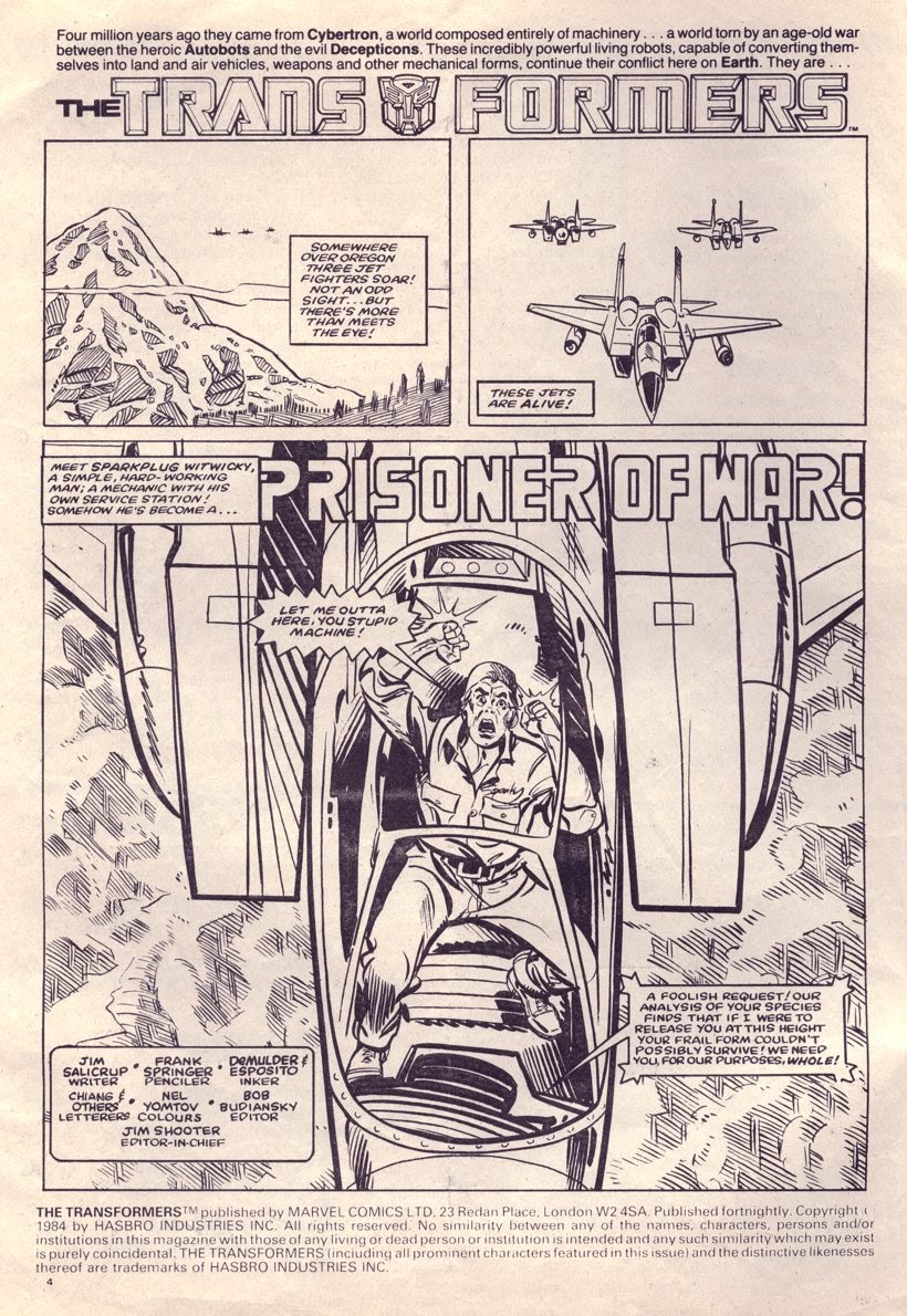 Read online The Transformers (UK) comic -  Issue #5 - 2