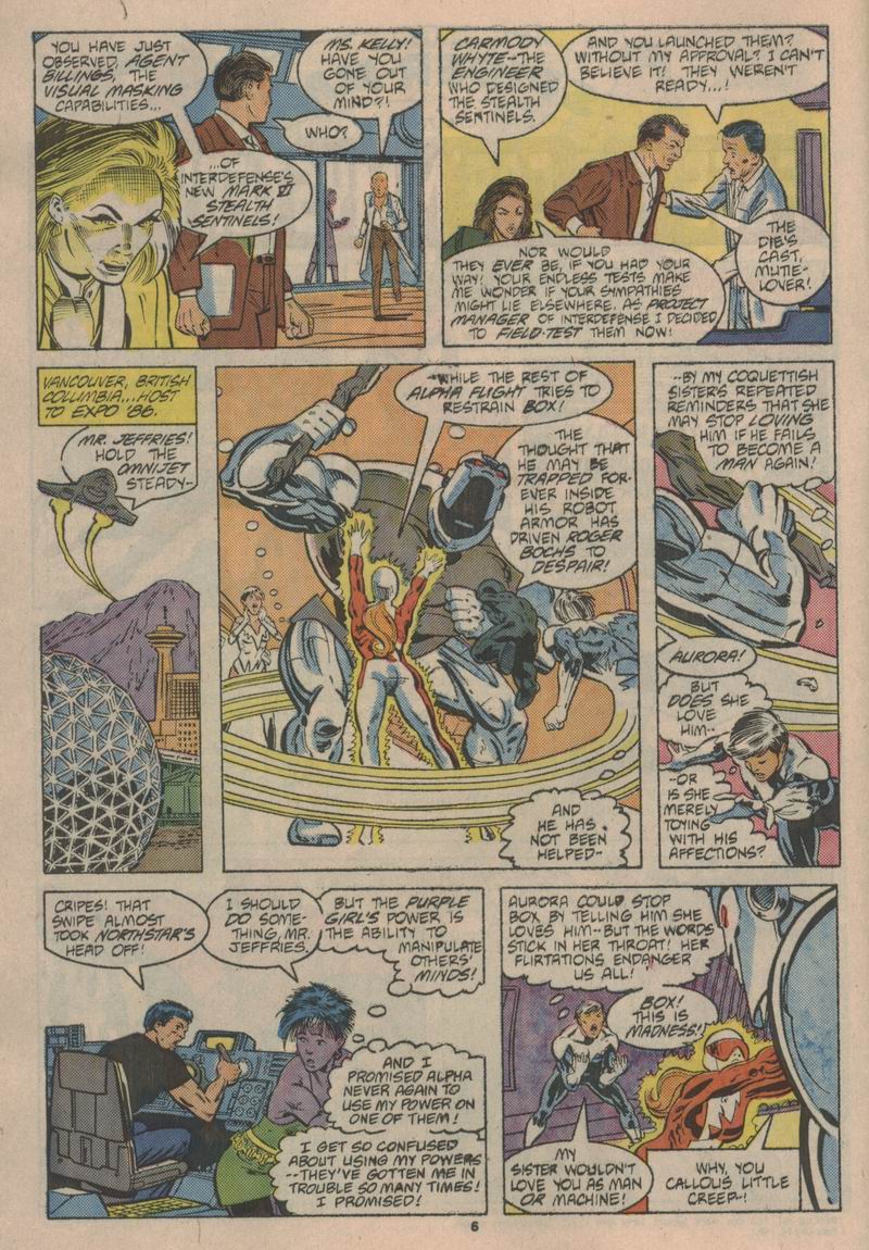 Read online Alpha Flight (1983) comic -  Issue #43 - 7