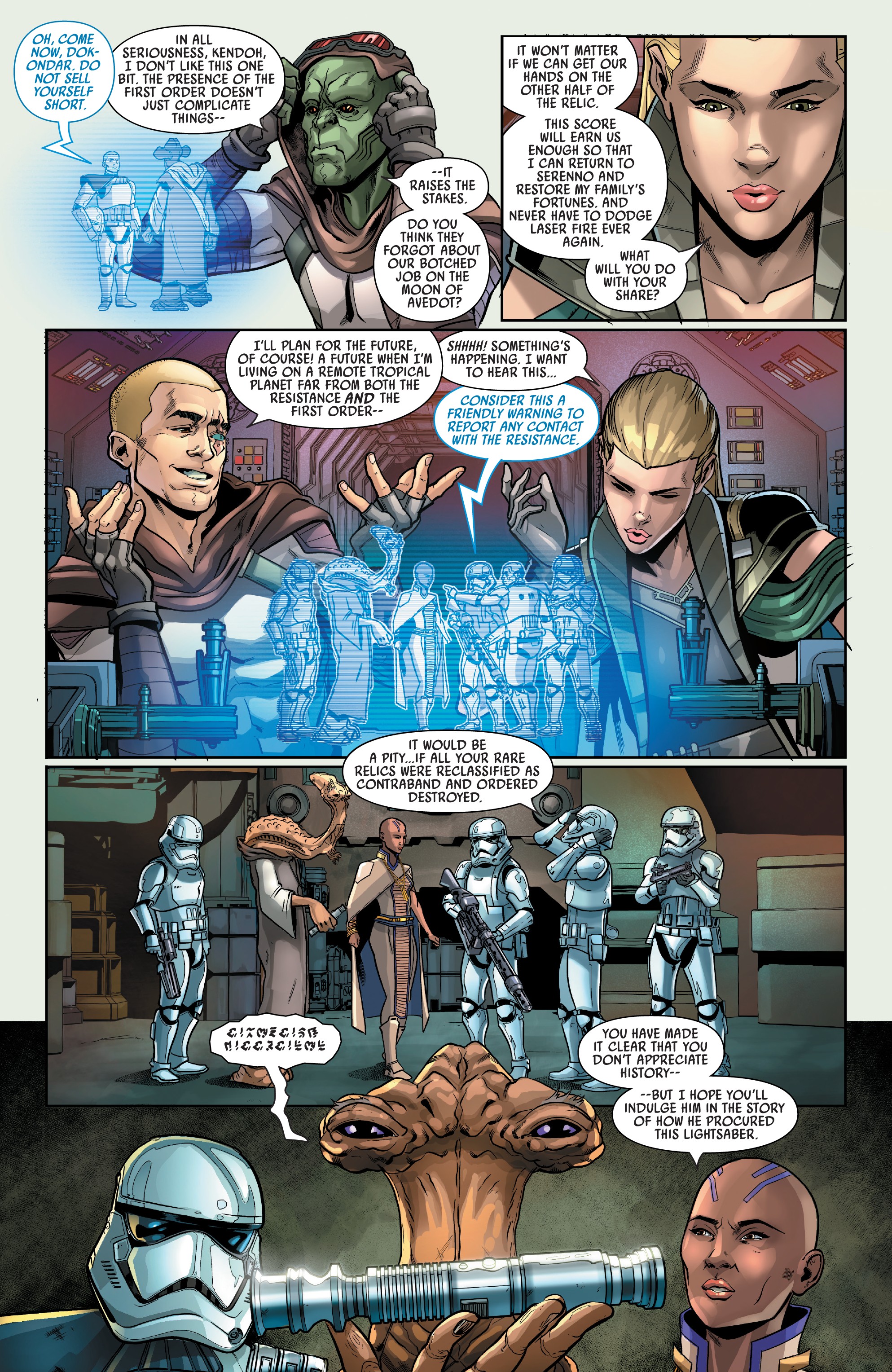 Read online Star Wars: Galaxy's Edge comic -  Issue #2 - 7