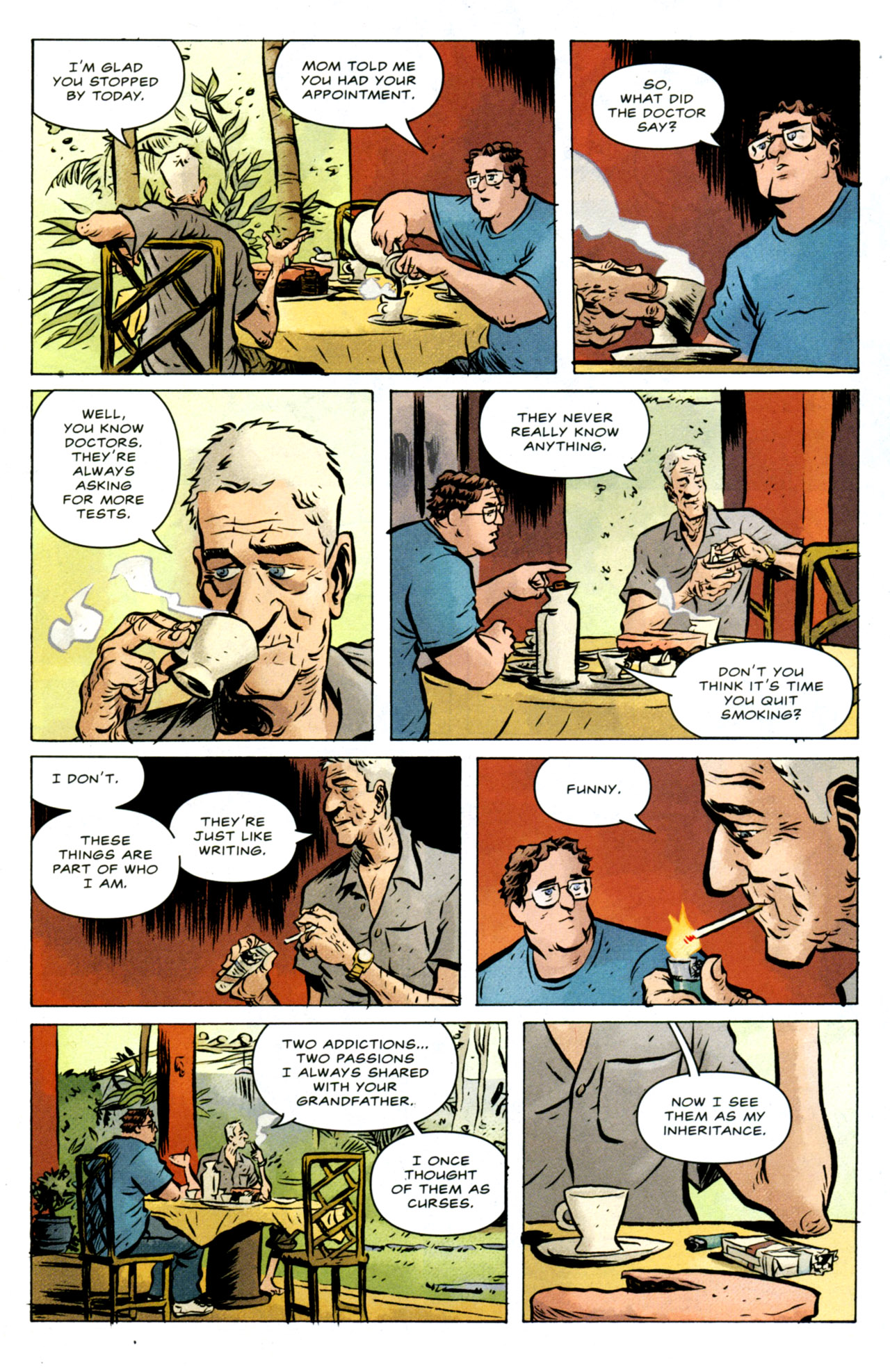 Read online Daytripper comic -  Issue #10 - 12