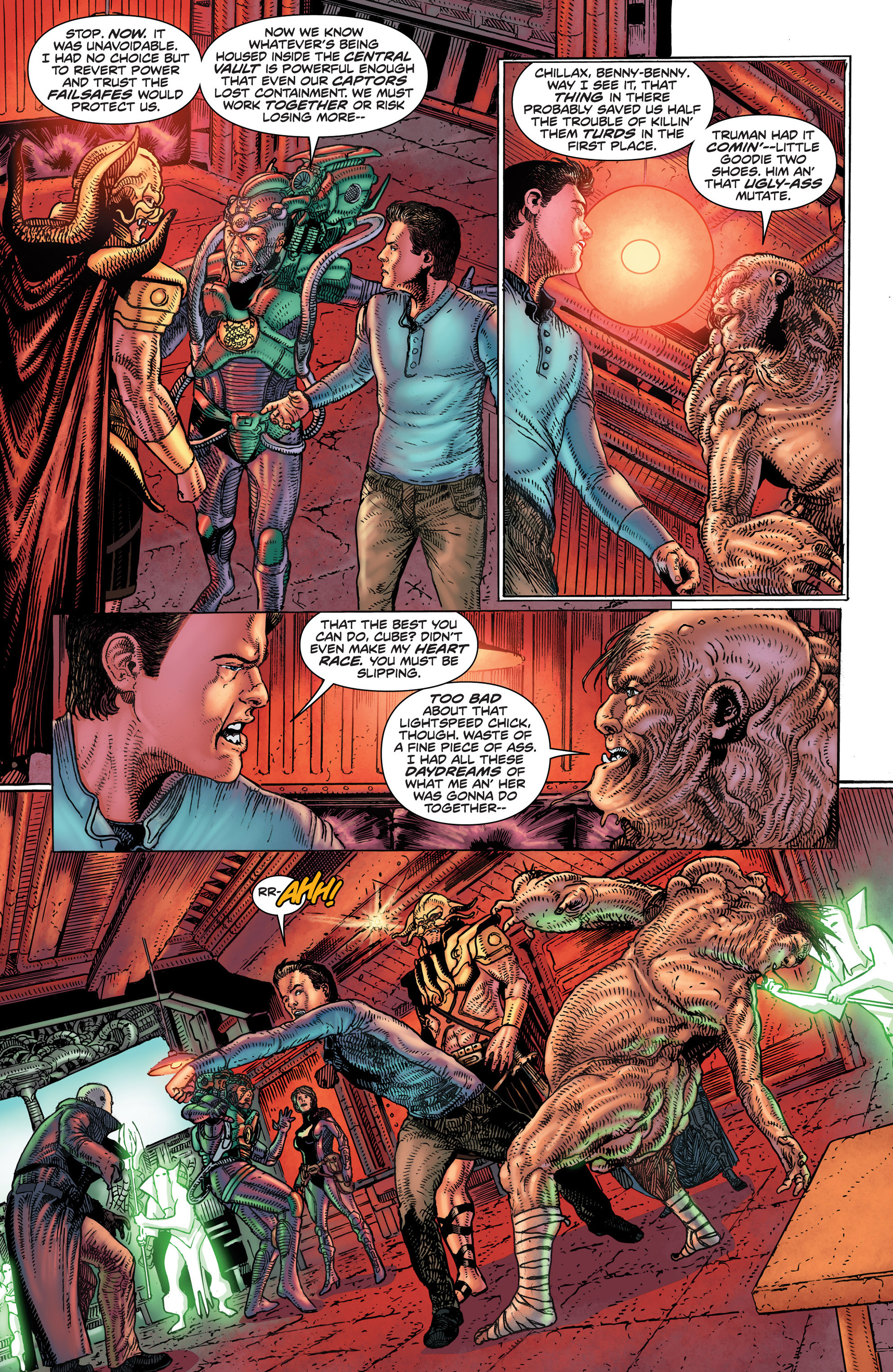Read online Deathmatch comic -  Issue #6 - 9