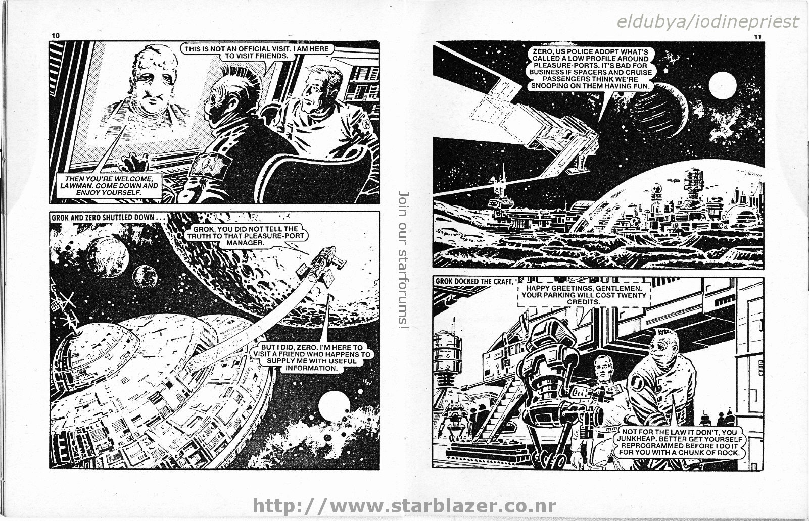 Read online Starblazer comic -  Issue #176 - 7