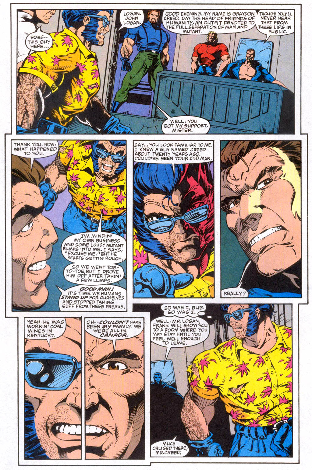 Read online X-Men Adventures (1994) comic -  Issue #10 - 13
