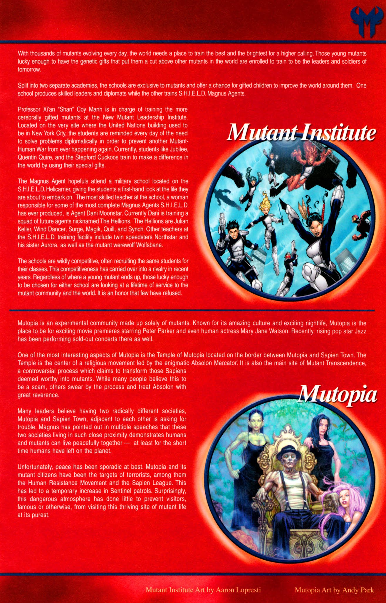Read online Secrets of the House of M comic -  Issue # Full - 20