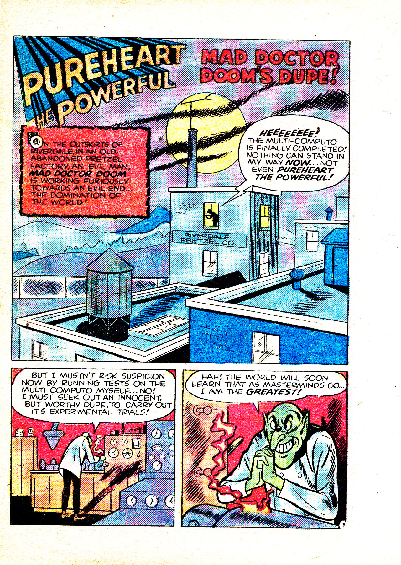 Read online Captain Hero Comics Digest Magazine comic -  Issue # TPB - 101