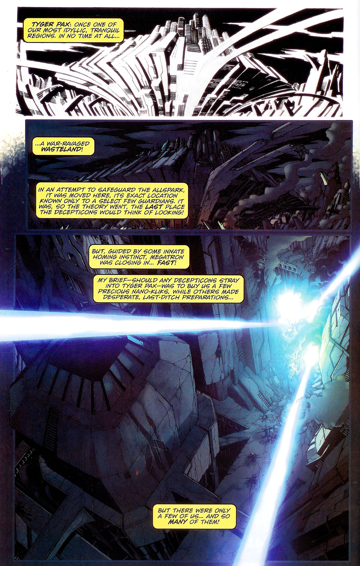 Read online Transformers: Movie Prequel comic -  Issue #1 - 8