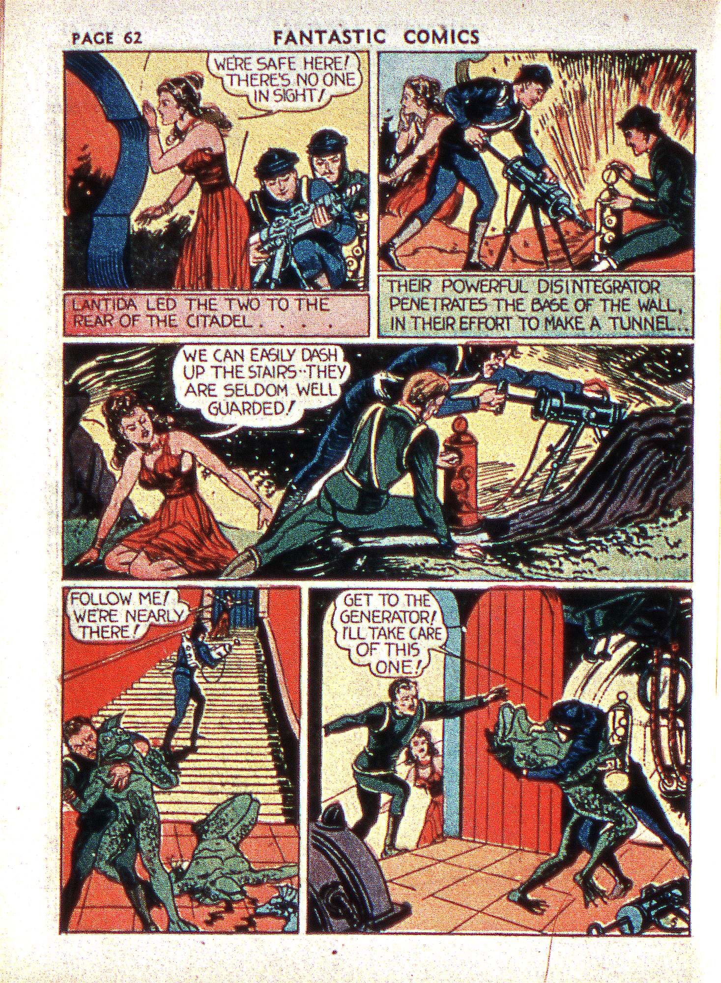 Read online Fantastic Comics comic -  Issue #2 - 63