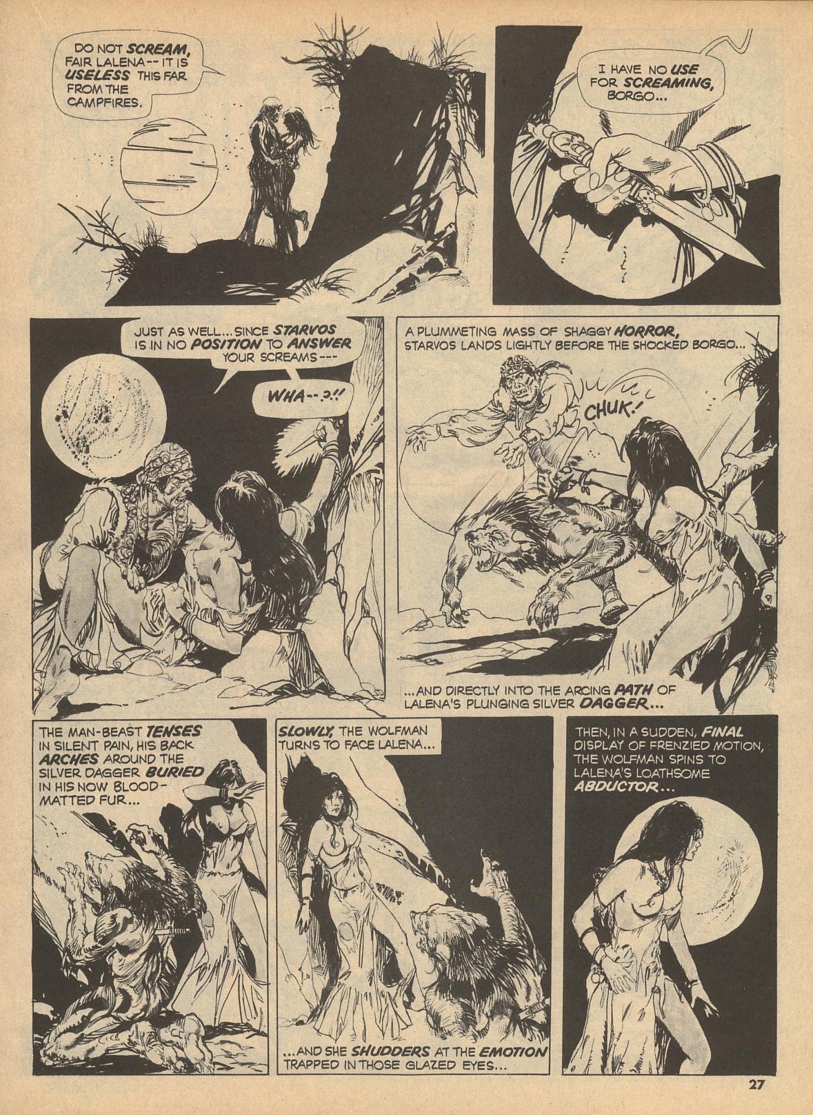 Read online Vampirella (1969) comic -  Issue #26 - 27