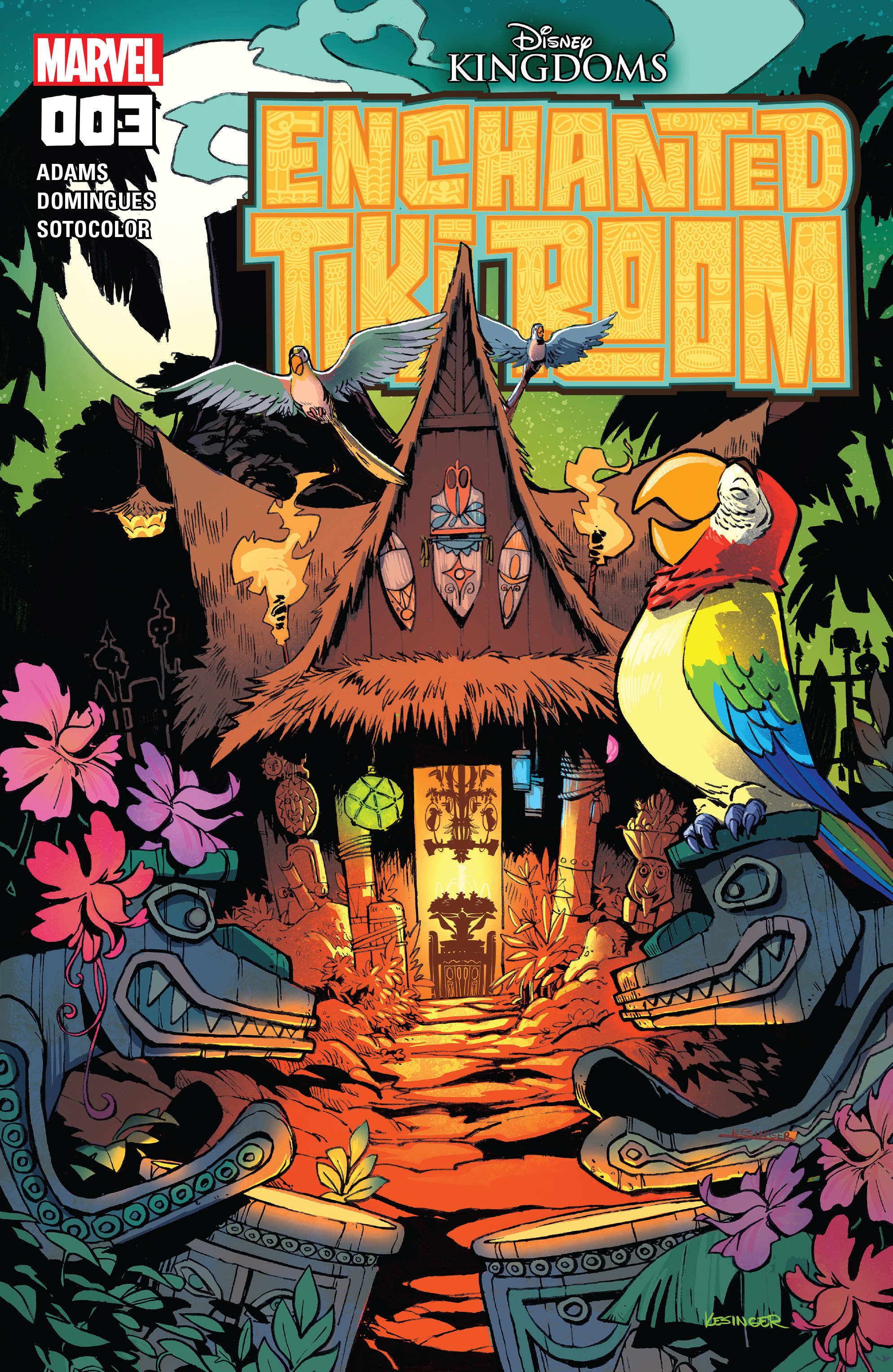 Read online Enchanted Tiki Room comic -  Issue #3 - 1