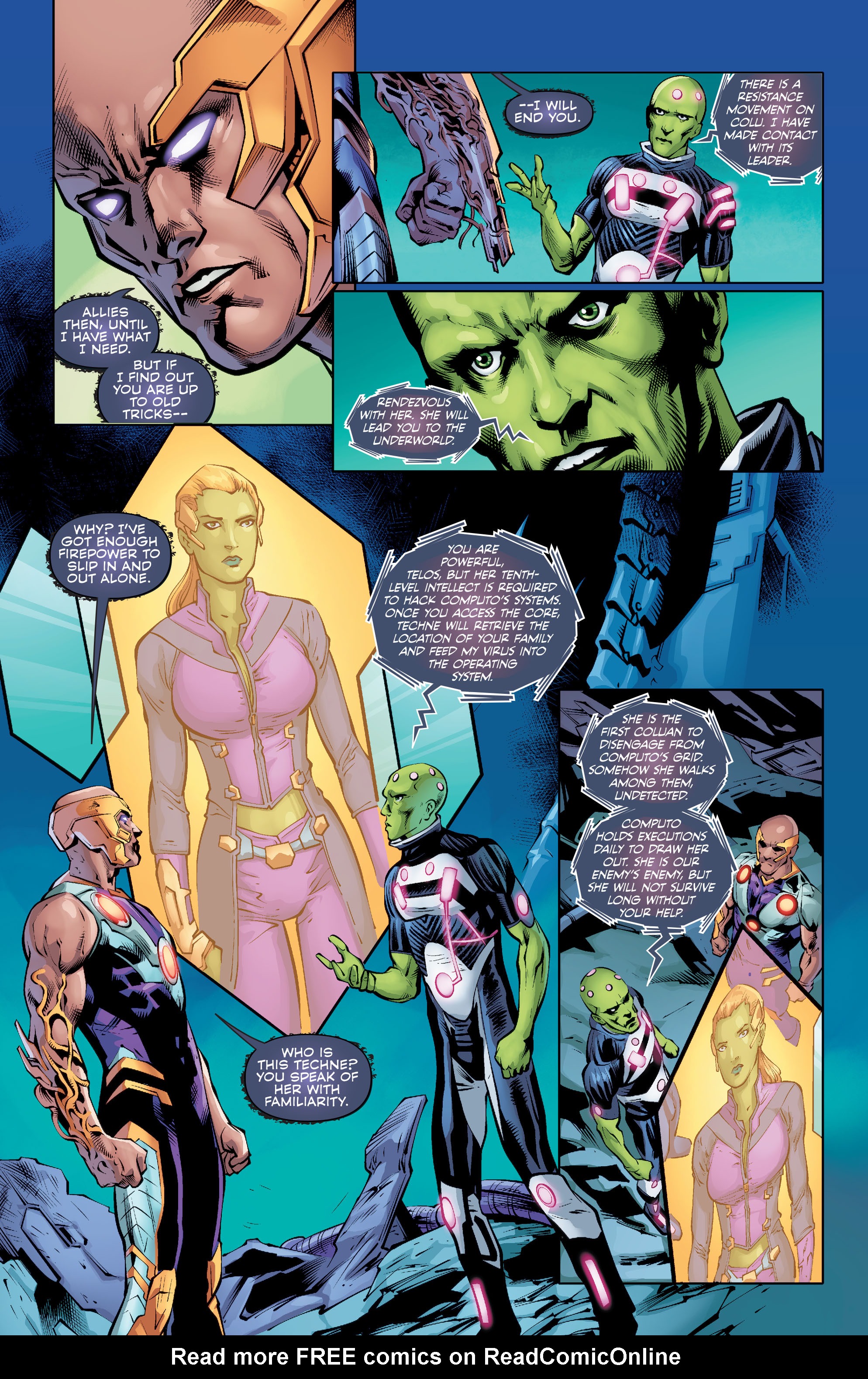 Read online Telos comic -  Issue #1 - 19