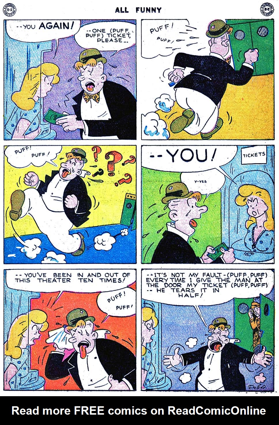 Read online All Funny Comics comic -  Issue #6 - 19