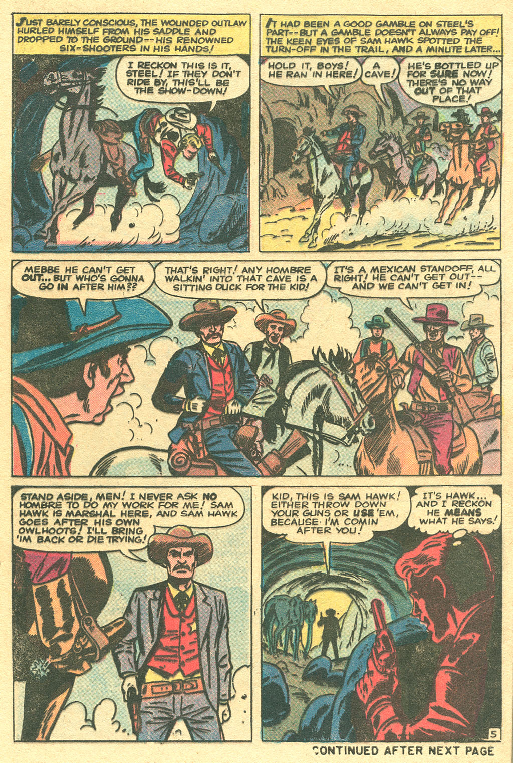 Read online Kid Colt Outlaw comic -  Issue #174 - 8