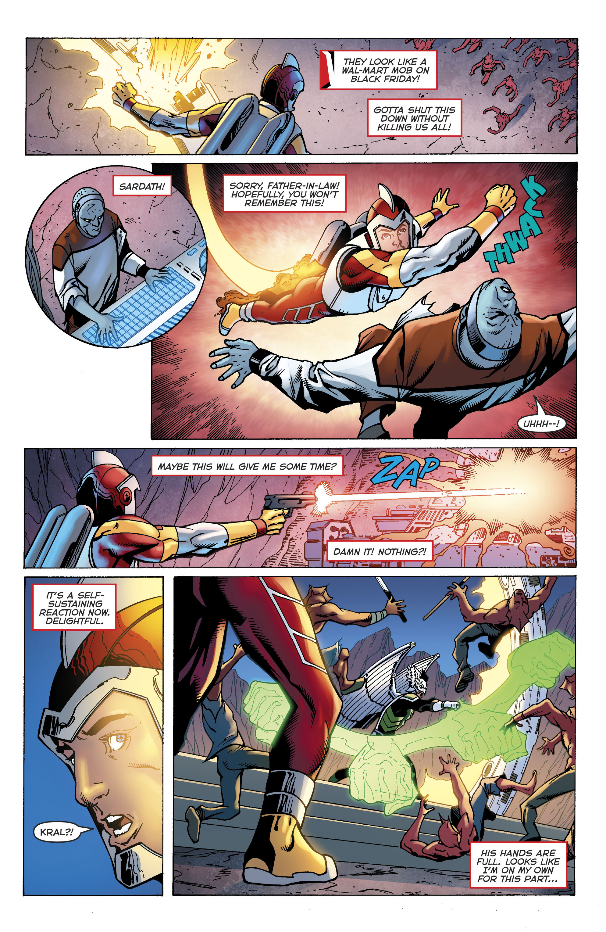 Read online Death of Hawkman comic -  Issue #6 - 19