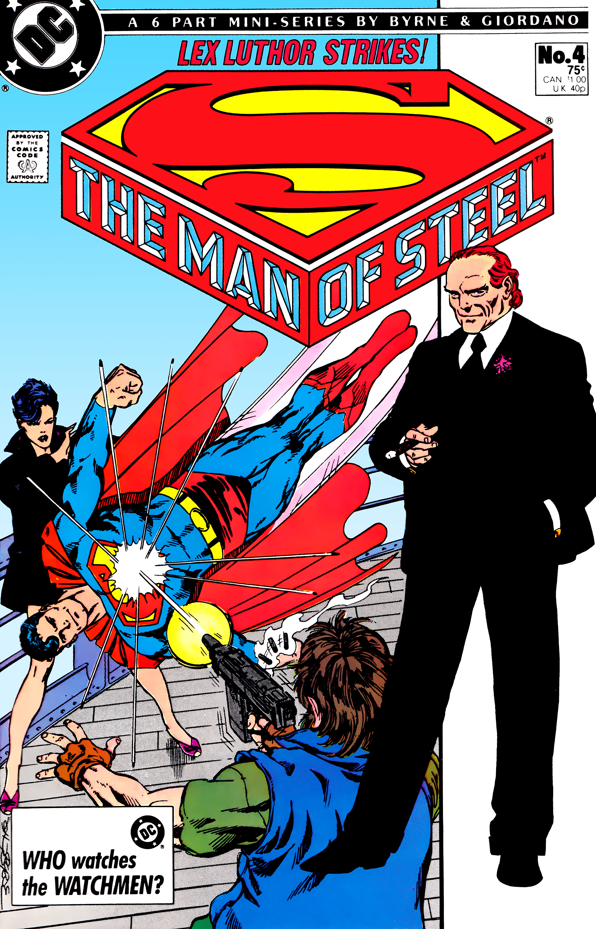 Read online The Man of Steel comic -  Issue #4 - 1