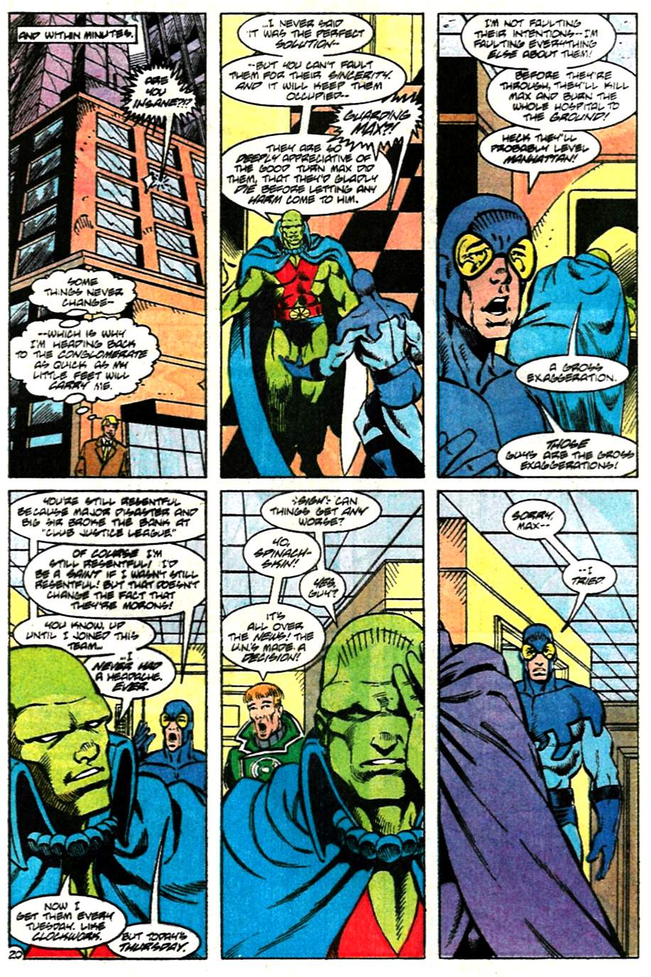 Read online Justice League America comic -  Issue #53 - 21