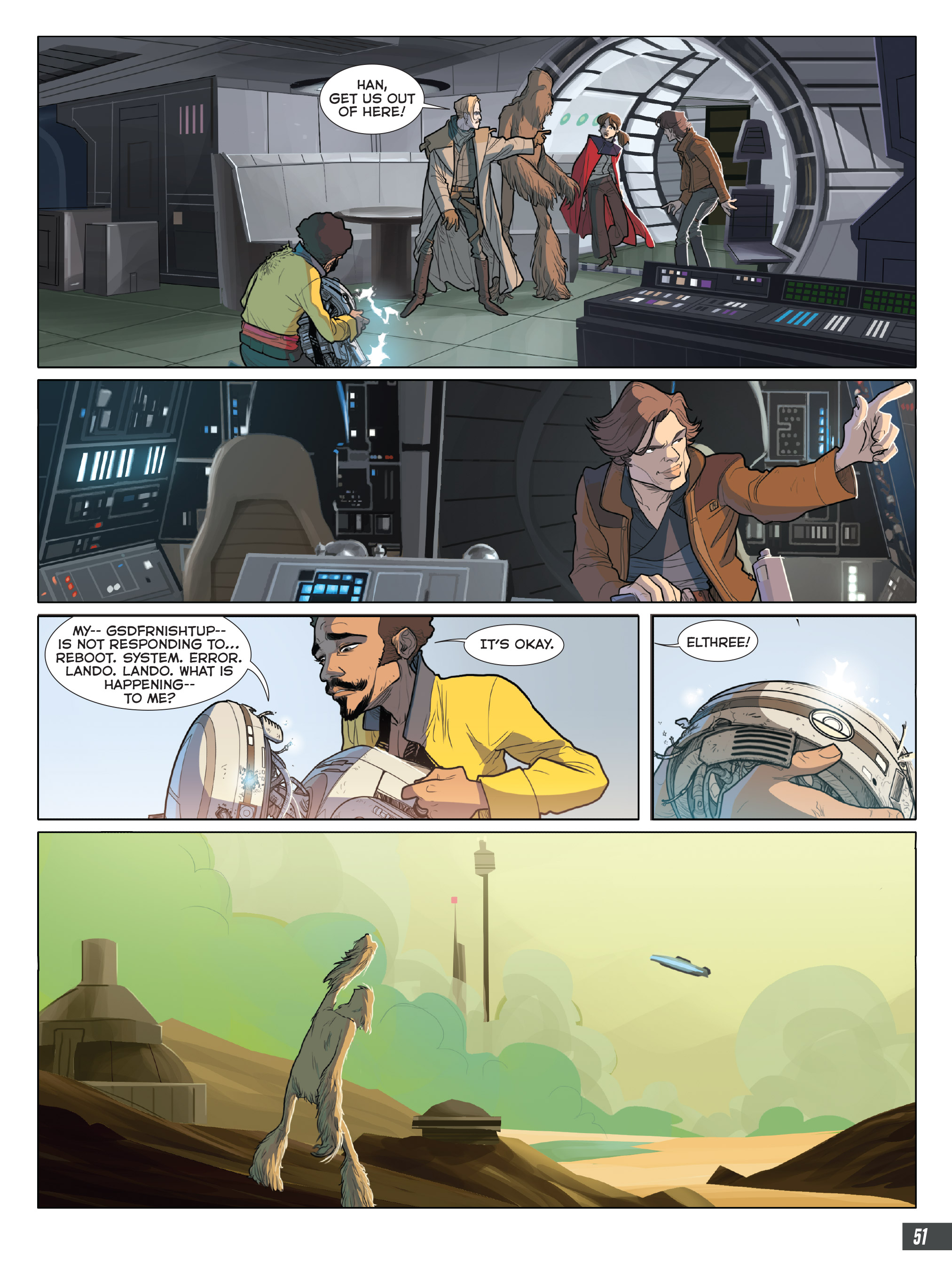 Read online Star Wars: Solo Graphic Novel Adaptation comic -  Issue # TPB - 50