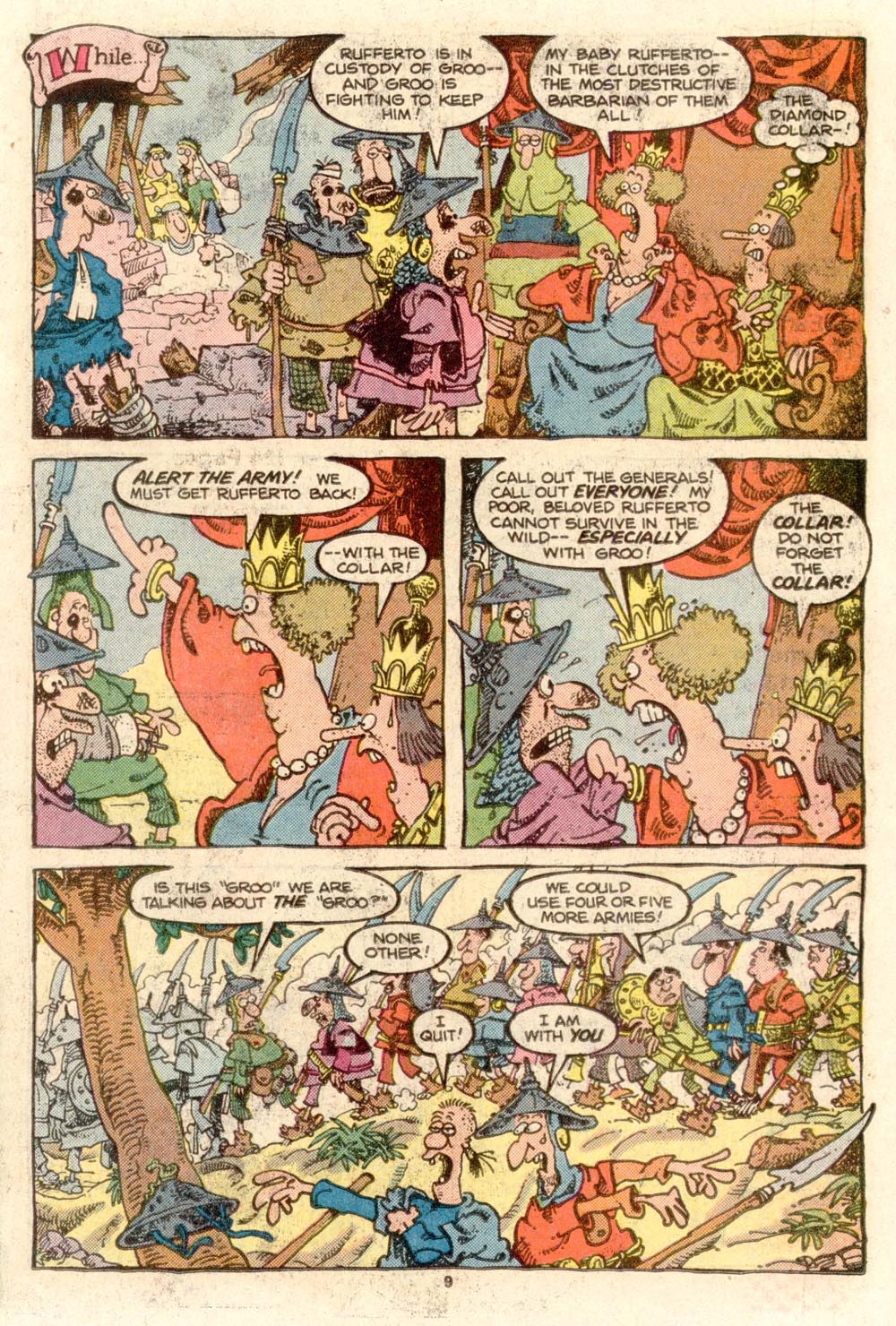 Read online Sergio Aragonés Groo the Wanderer comic -  Issue #29 - 9