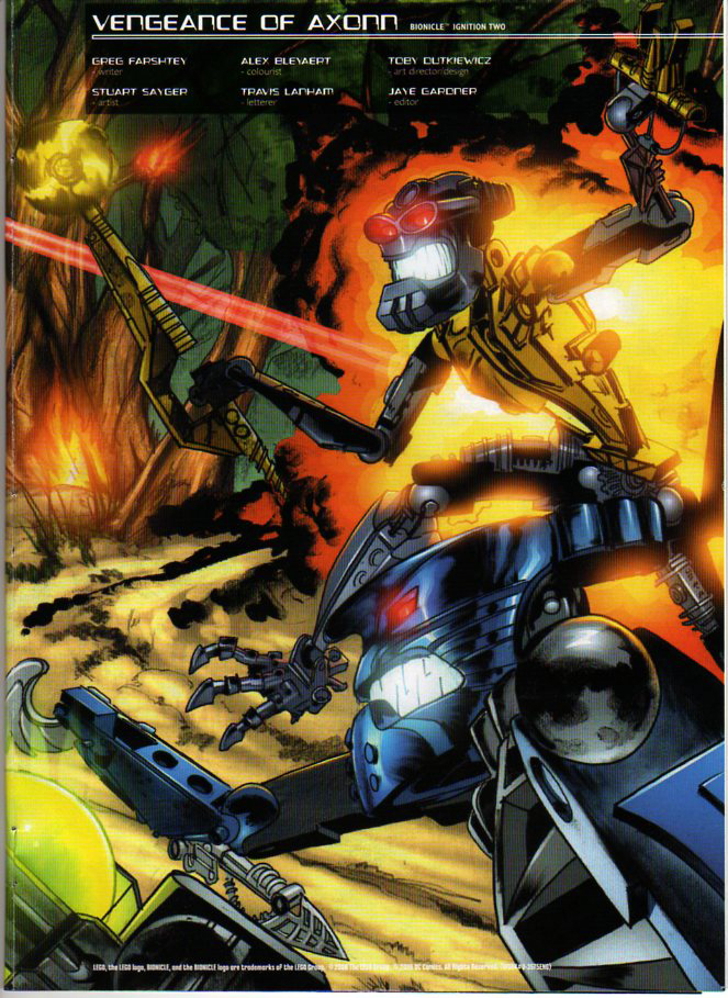 Read online Bionicle: Ignition comic -  Issue #2 - 4
