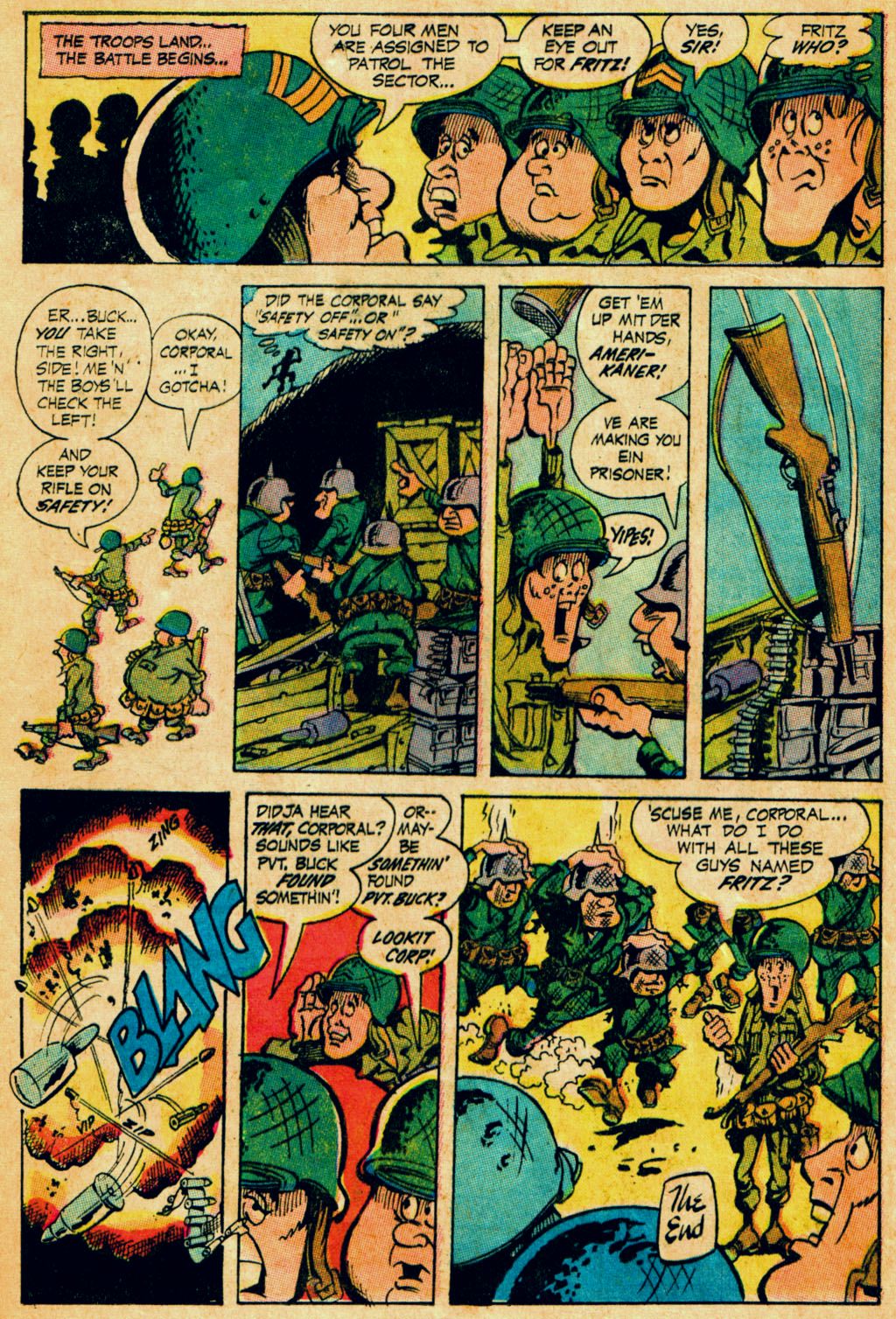 Read online Our Army at War (1952) comic -  Issue #223 - 22