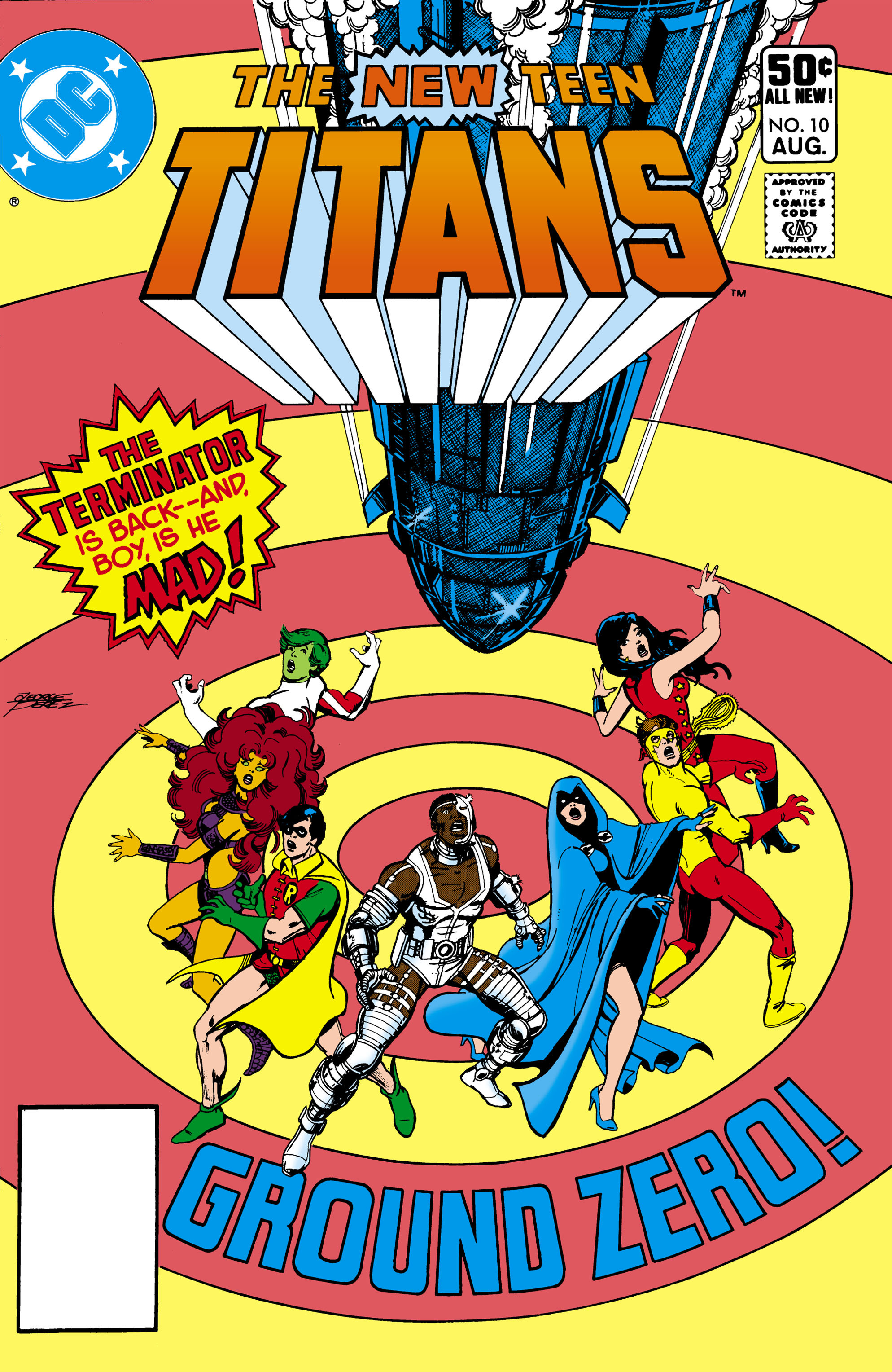 Read online The New Teen Titans (1980) comic -  Issue #10 - 1