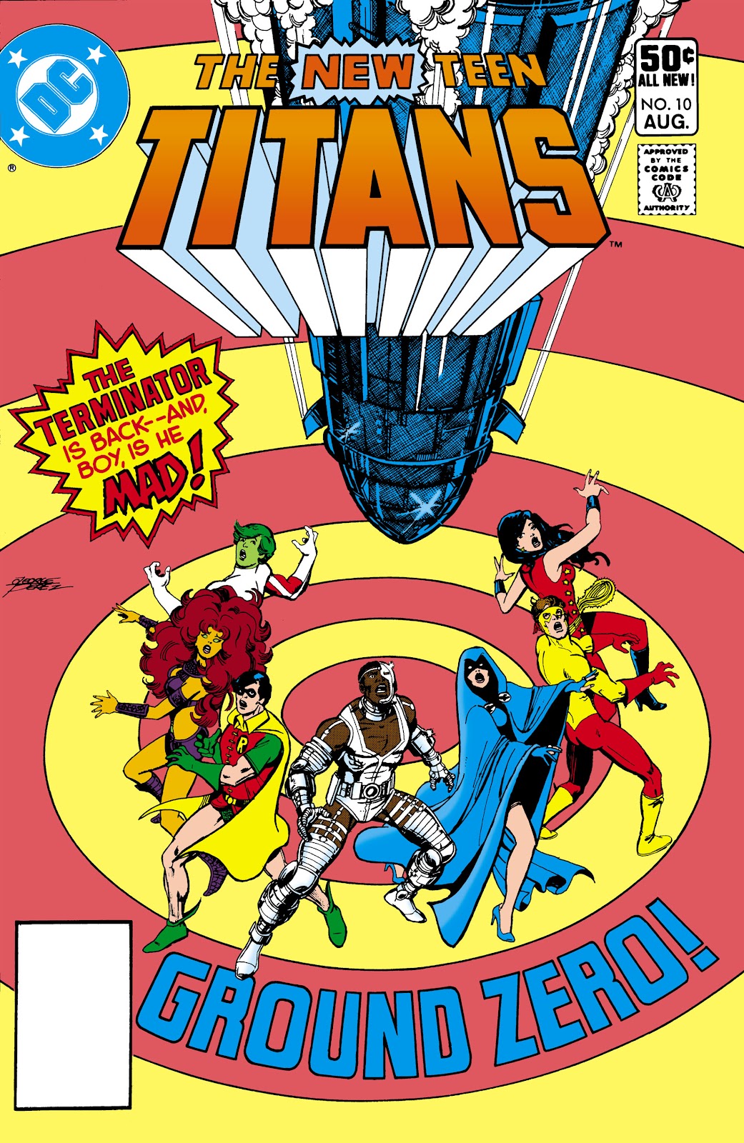 The New Teen Titans (1980) 10 Page 1