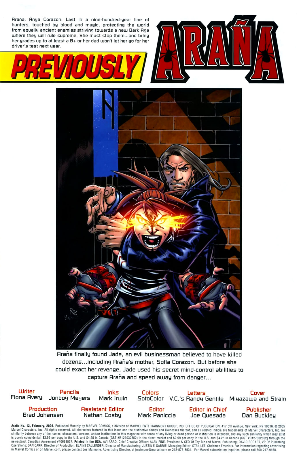 Read online Araña: Heart of the Spider comic -  Issue #12 - 2