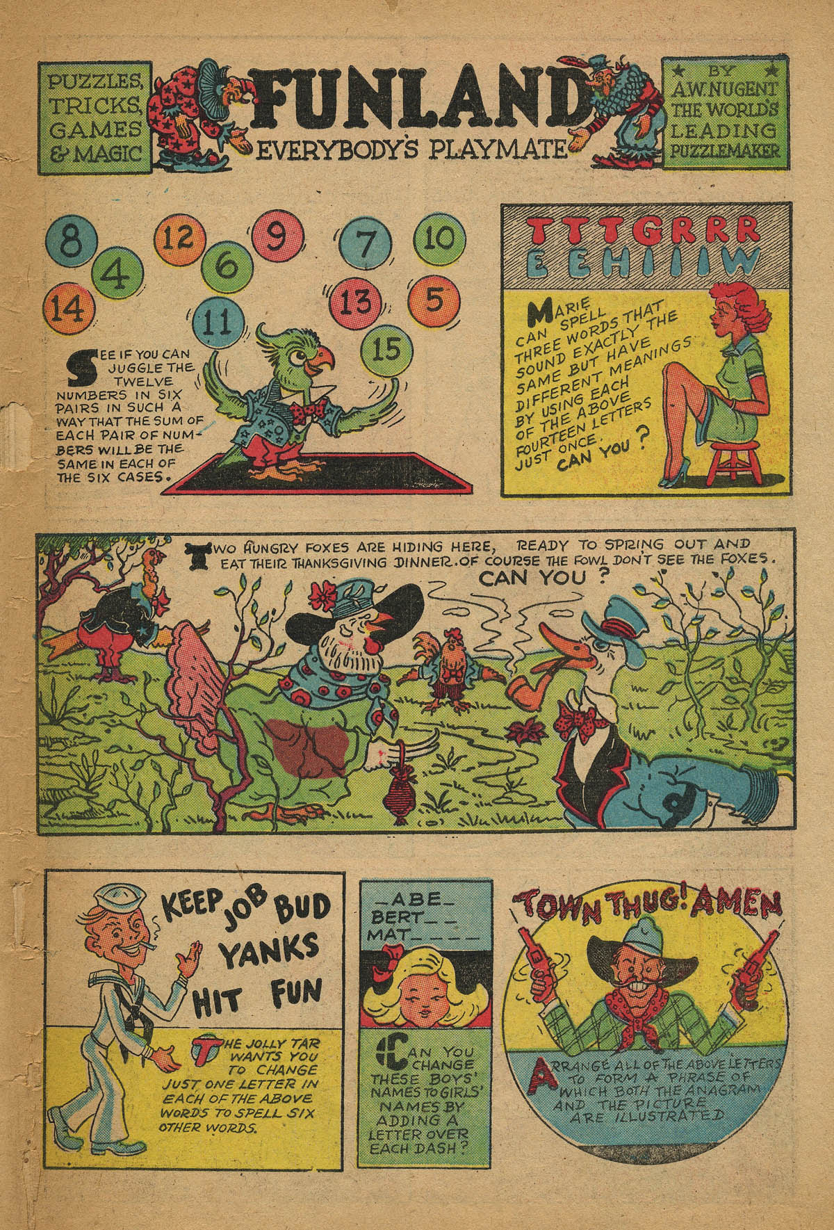 Read online Famous Funnies comic -  Issue #162 - 49