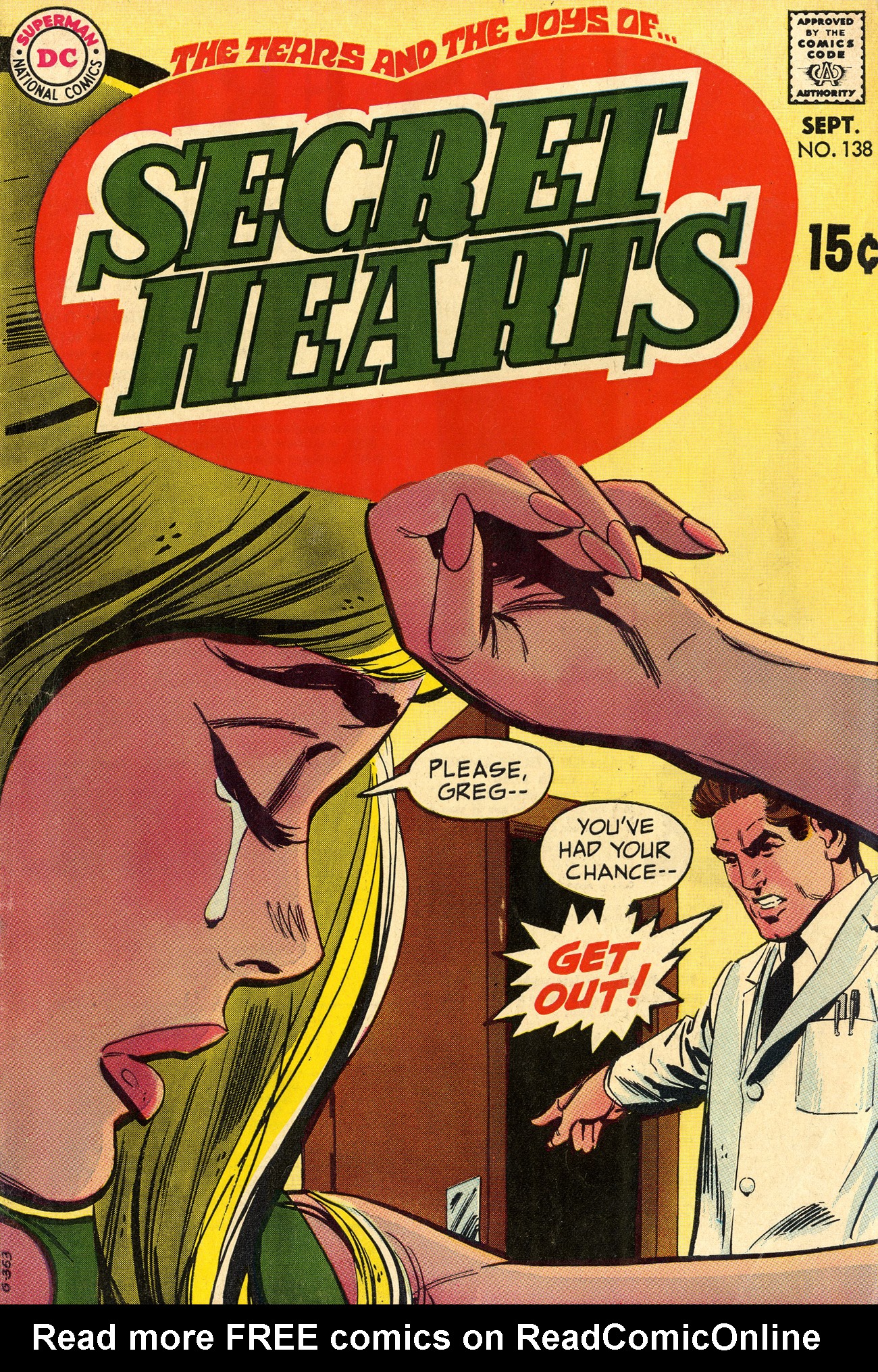 Read online Secret Hearts comic -  Issue #138 - 1