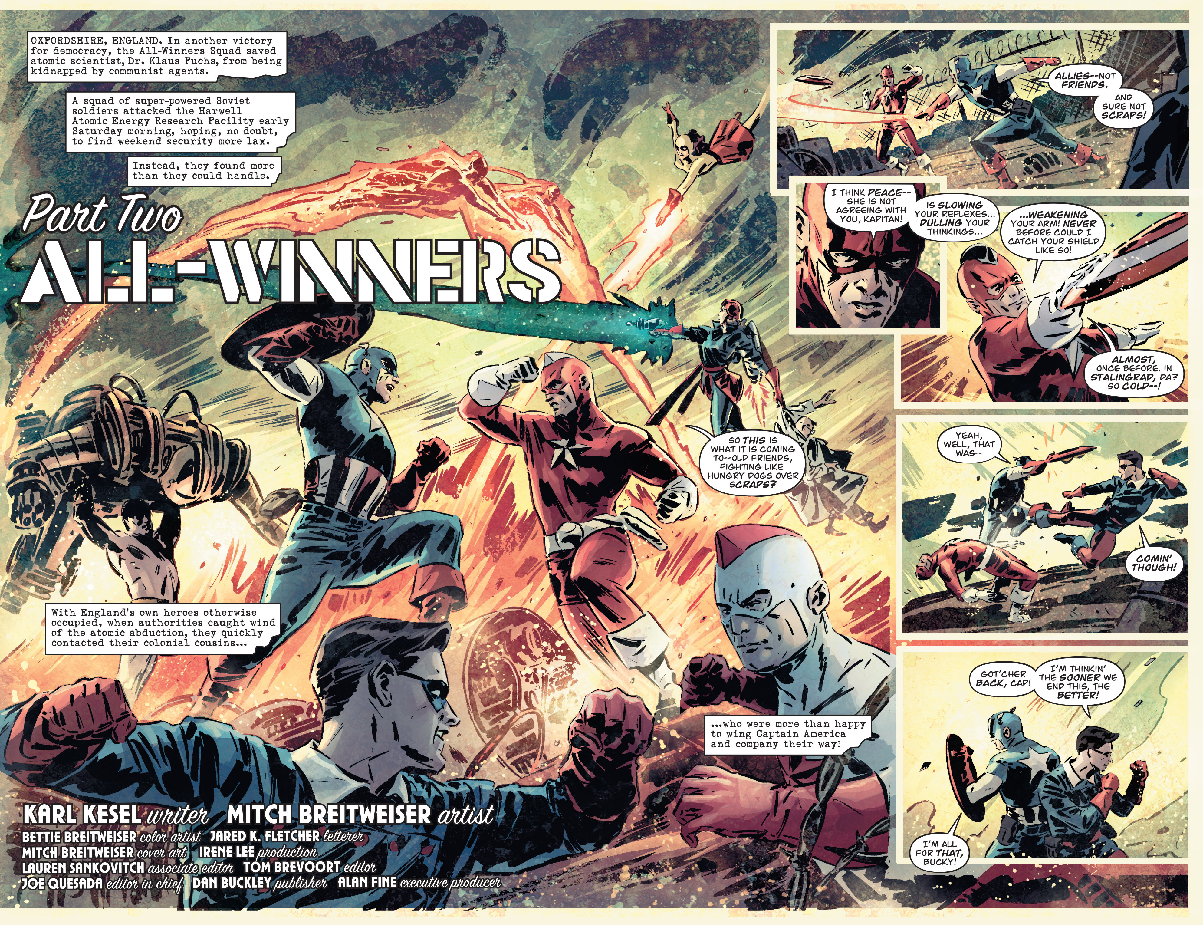 Read online Captain America: Patriot comic -  Issue # TPB - 31
