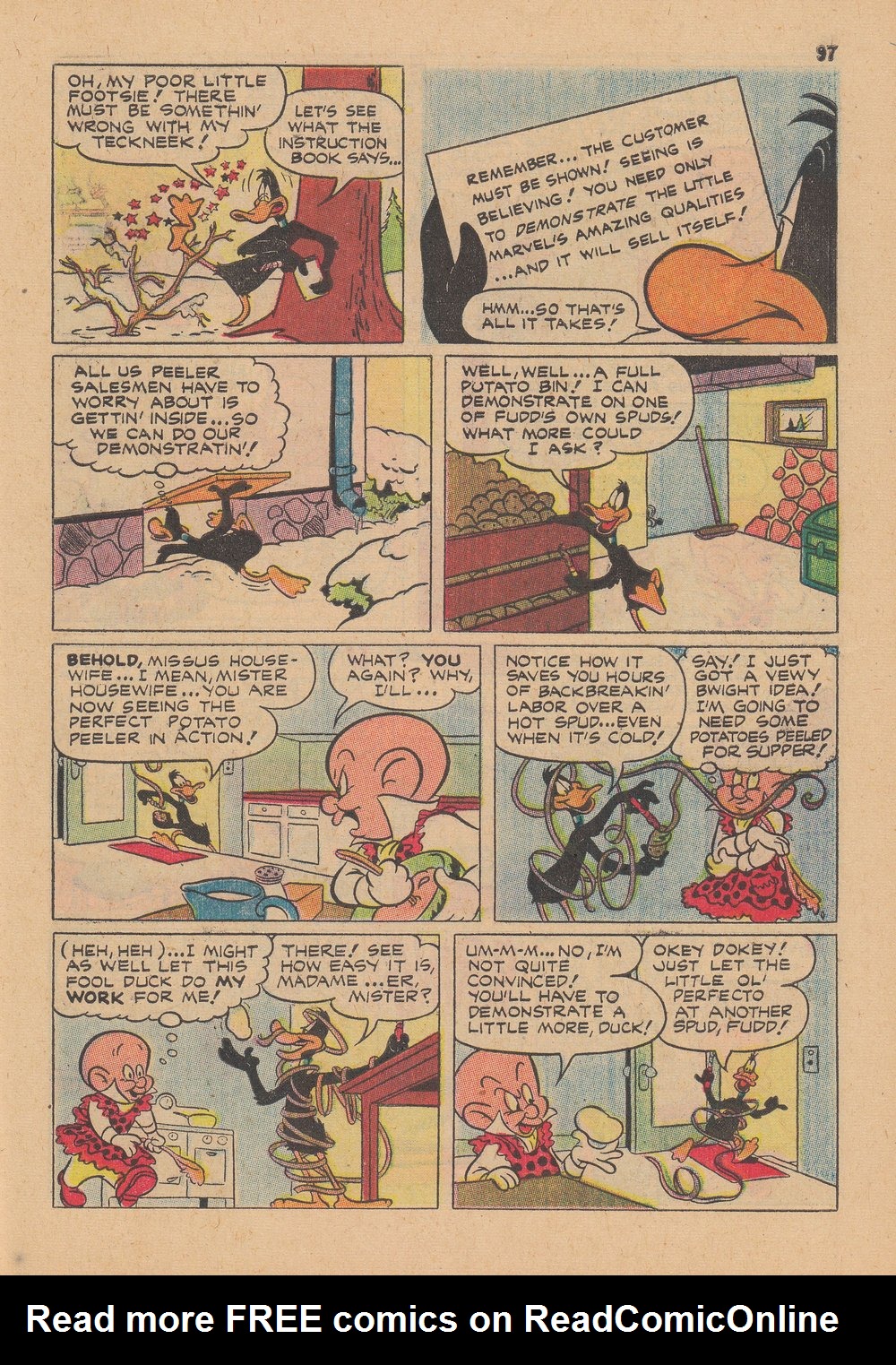 Read online Bugs Bunny's Christmas Funnies comic -  Issue # TPB 2 - 99