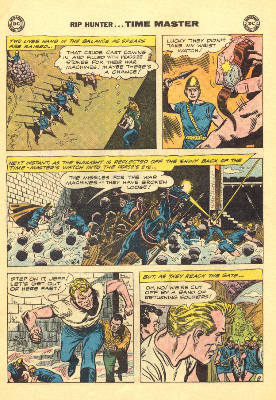 Read online Rip Hunter...Time Master comic -  Issue #3 - 13