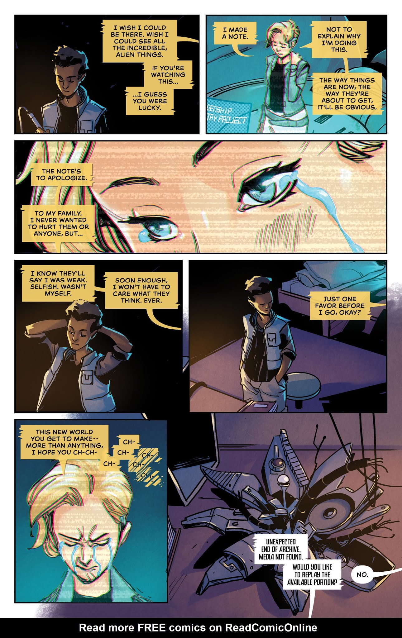 Read online Outpost Zero comic -  Issue #1 - 36