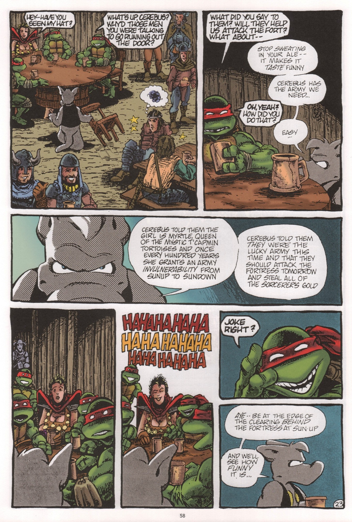 Read online Teenage Mutant Ninja Turtles Color Classics (2012) comic -  Issue #8 - 24