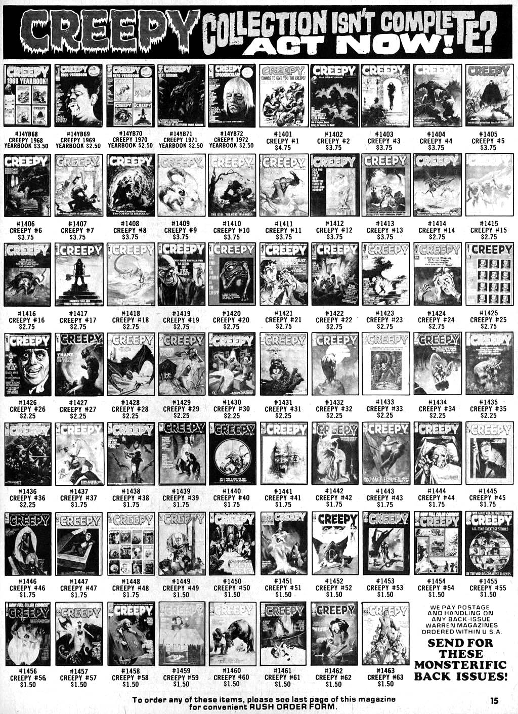 Read online Creepy (1964) comic -  Issue #64 - 15