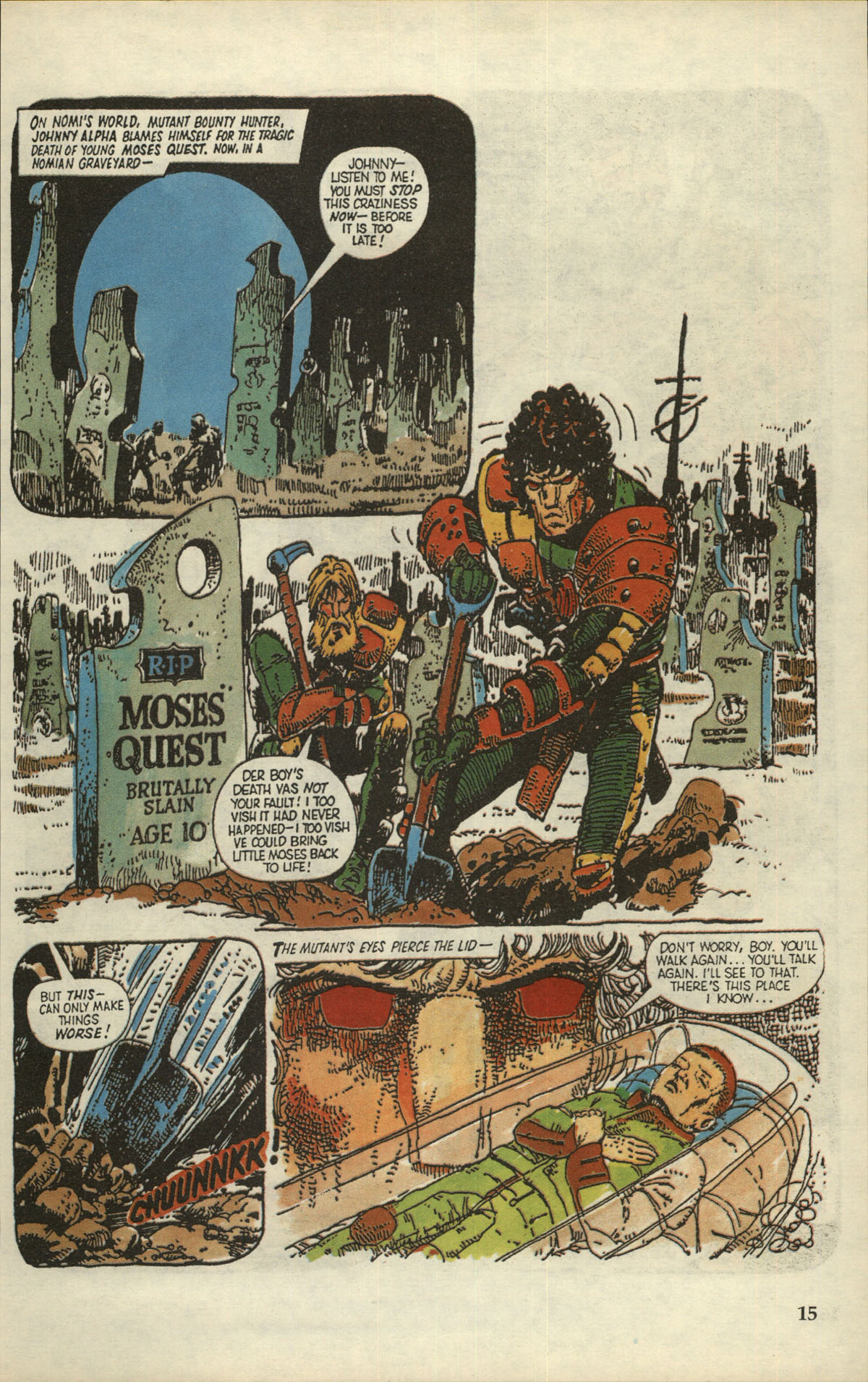 Read online Strontium Dog comic -  Issue #9 - 17