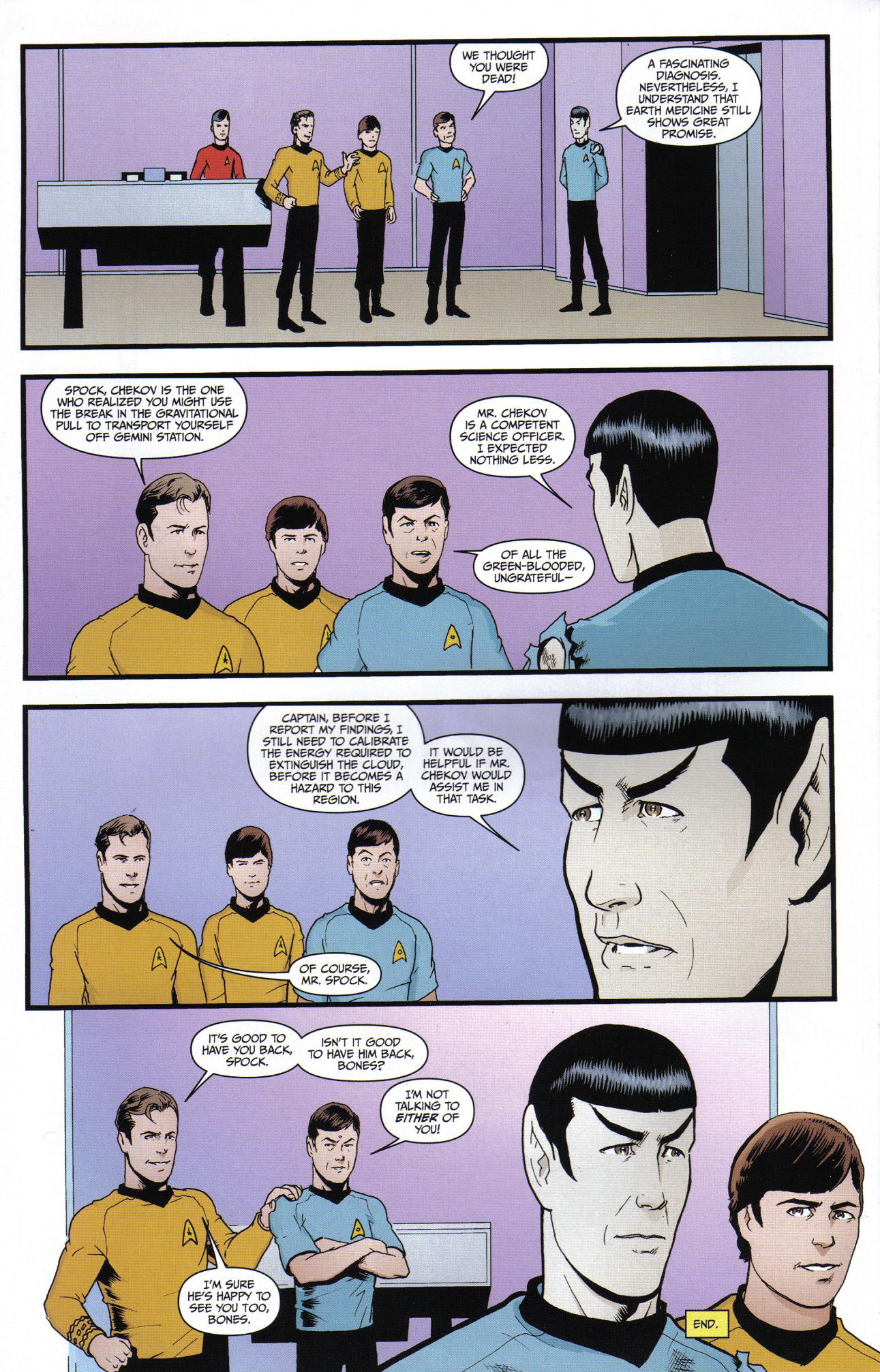 Read online Star Trek: Year Four comic -  Issue #5 - 24