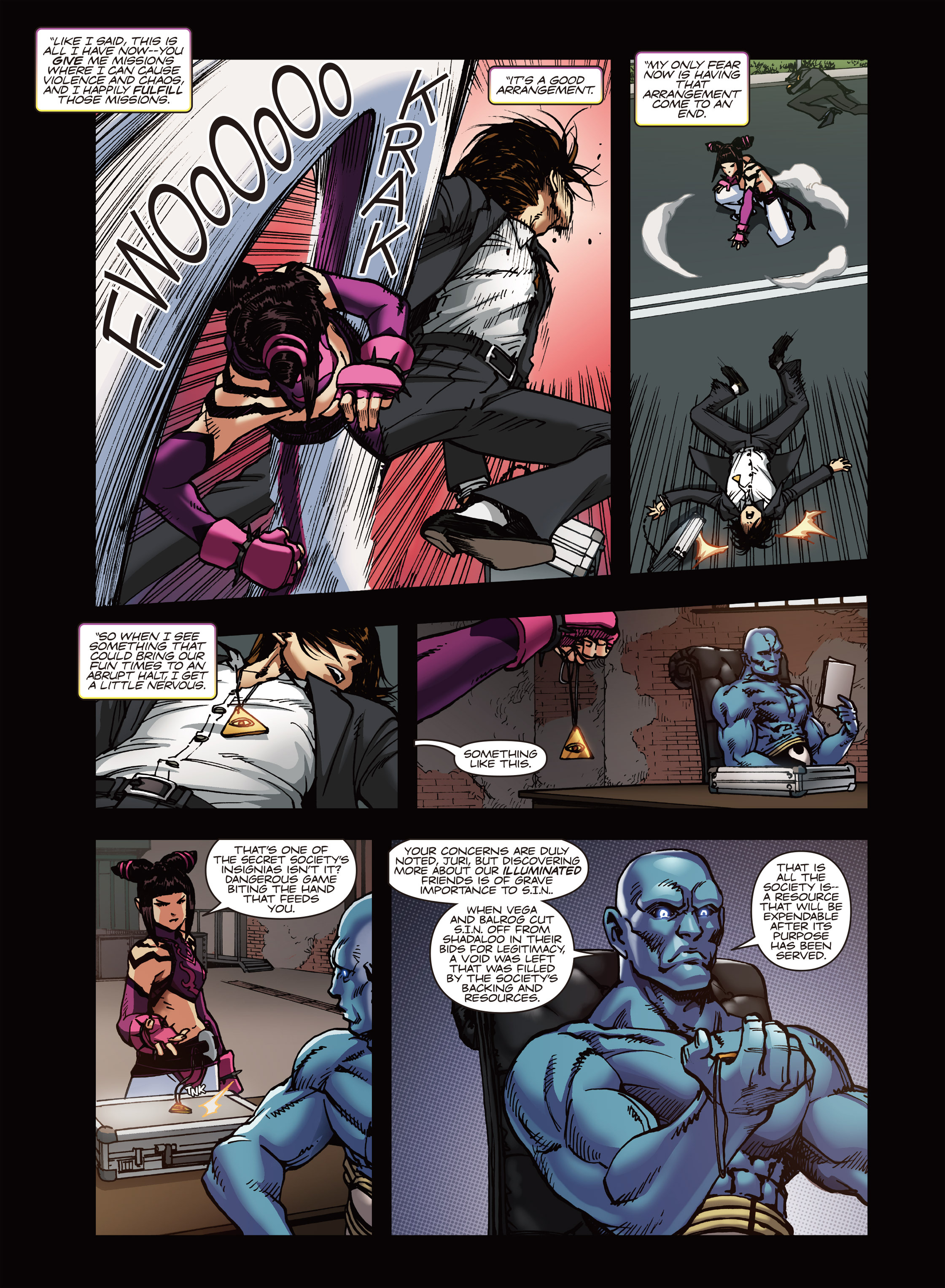 Read online Free Comic Book Day 2014 comic -  Issue # Street Fighter 00 - 11
