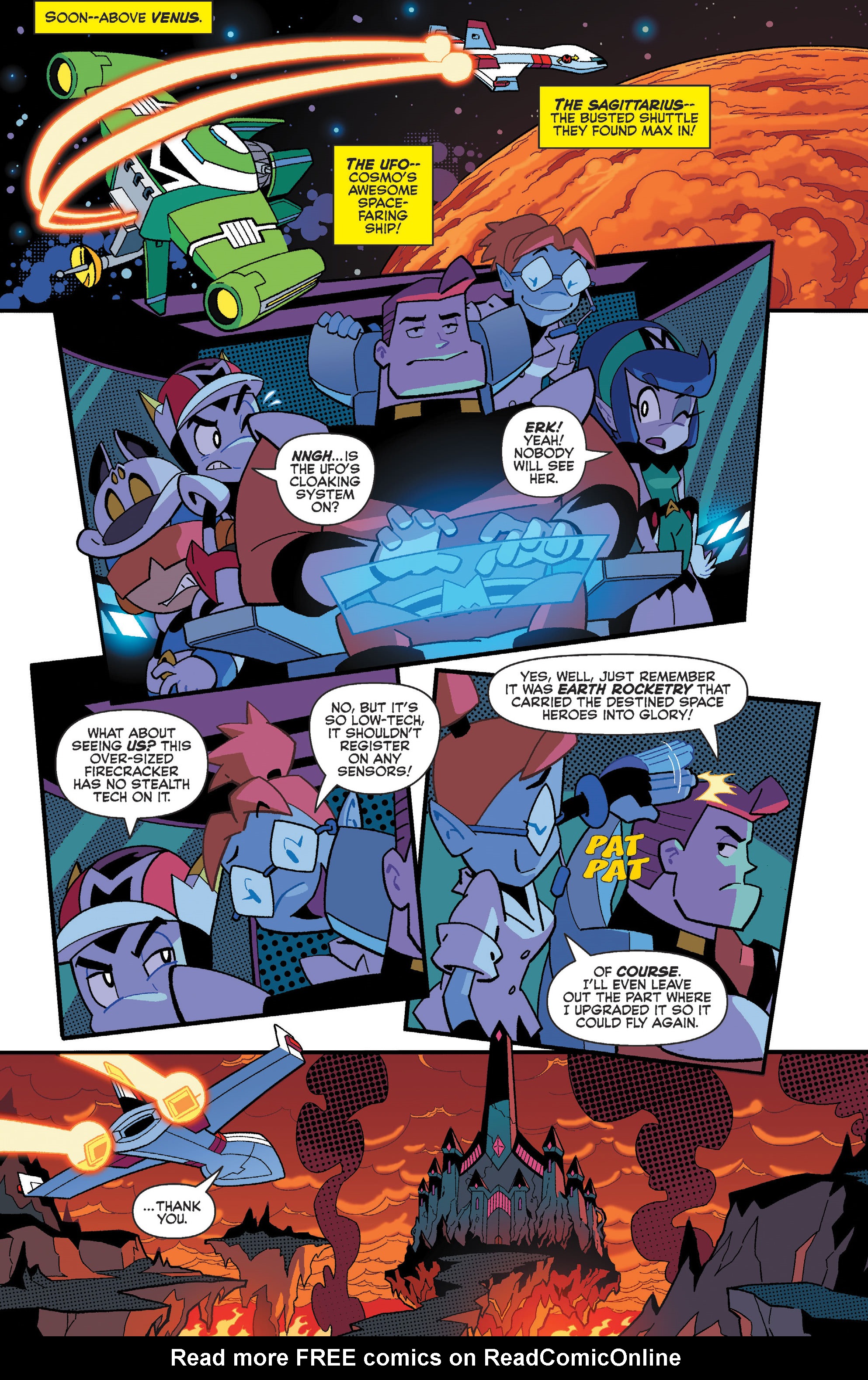 Read online Cosmo: The Mighty Martian comic -  Issue #4 - 10