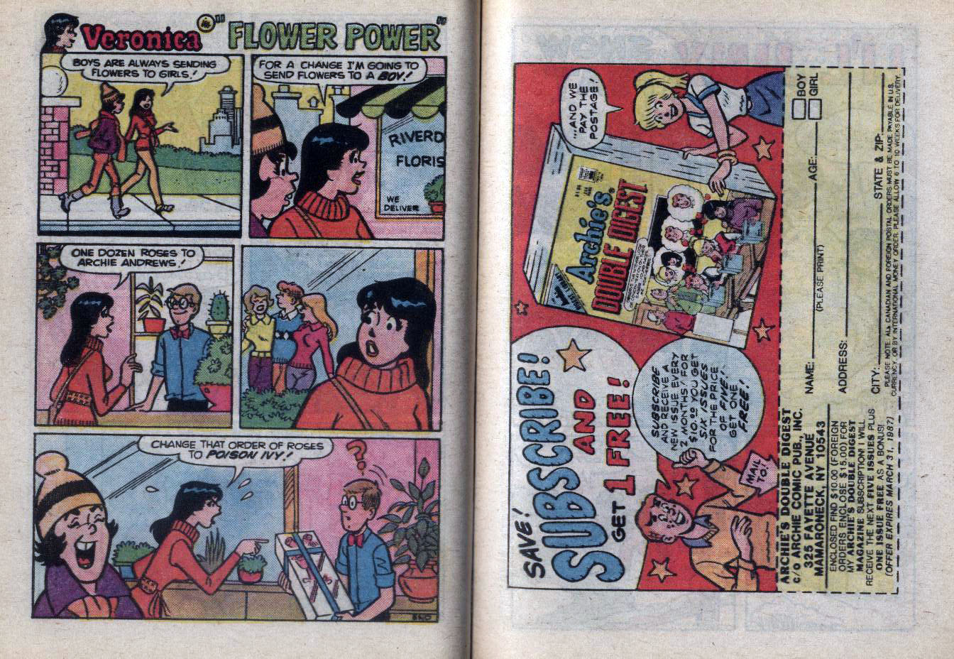 Read online Archie...Archie Andrews, Where Are You? Digest Magazine comic -  Issue #48 - 47