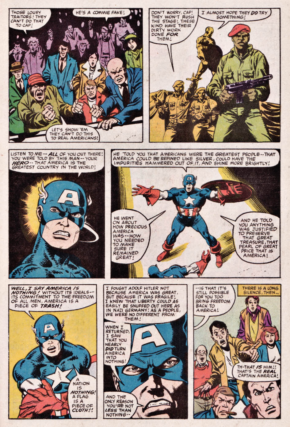 Read online What If? (1977) comic -  Issue #44 - Captain America were revived today - 38