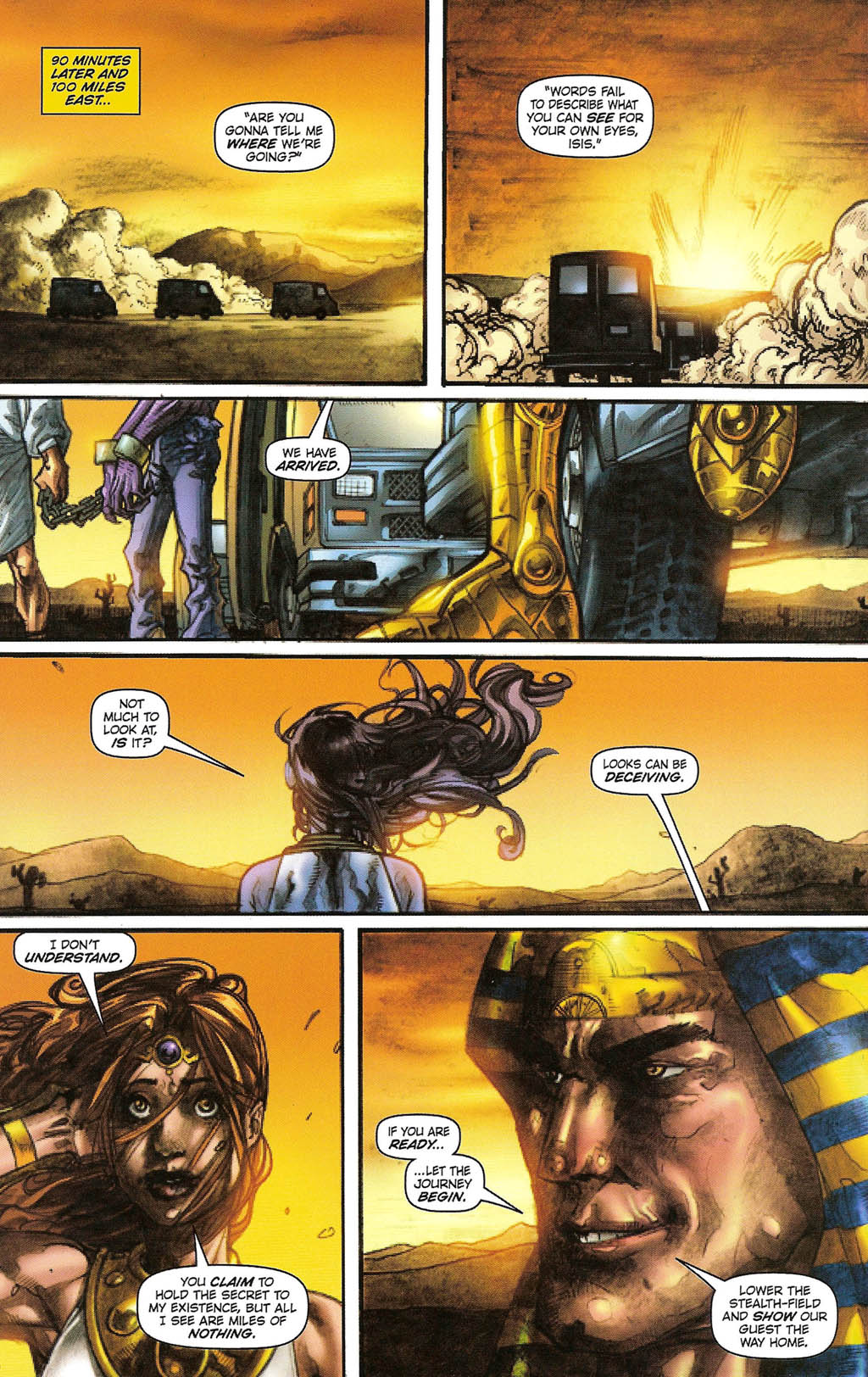 Read online The Legend of Isis comic -  Issue #6 - 20