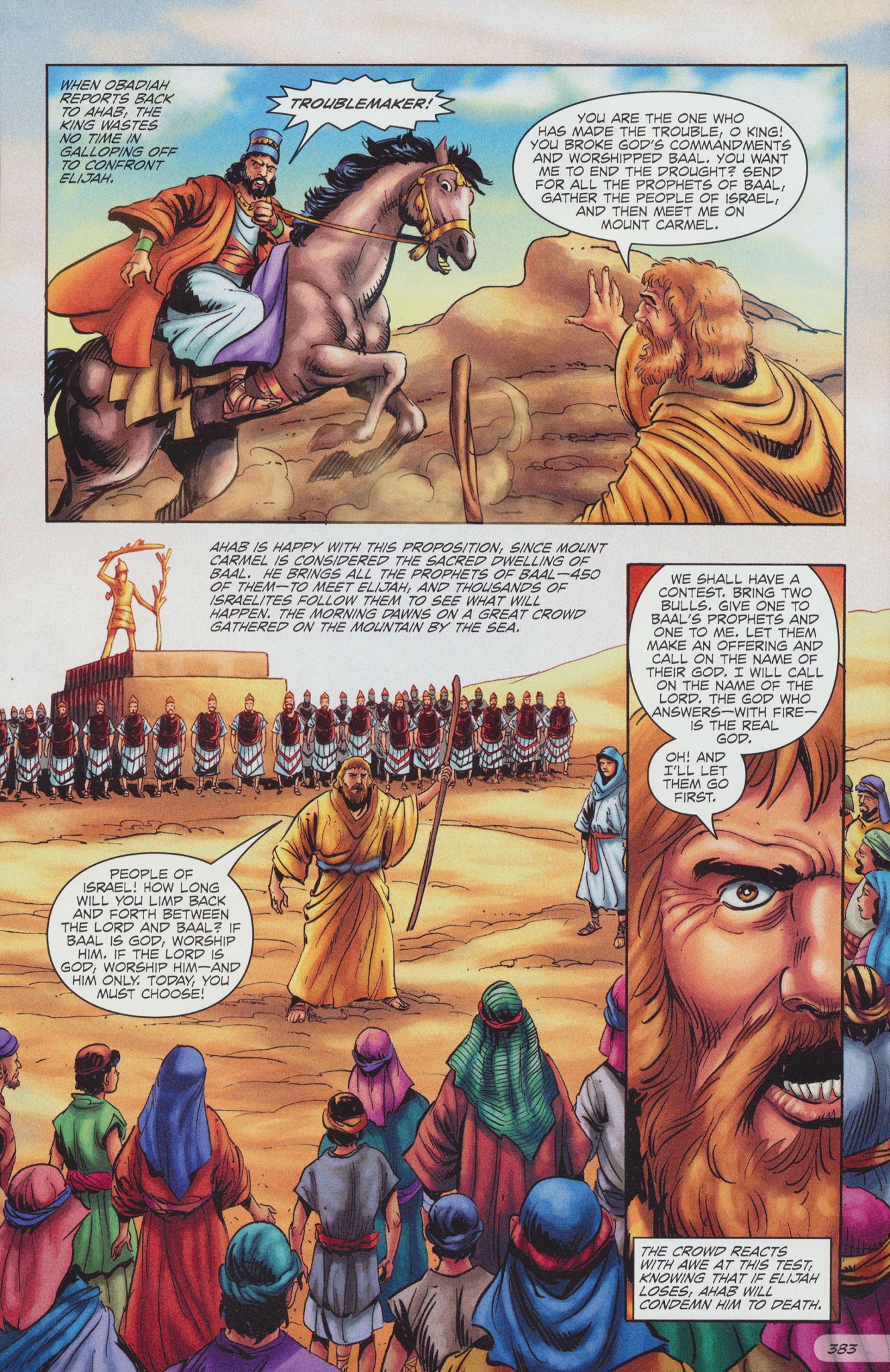 Read online The Action Bible comic -  Issue # TPB 2 - 6