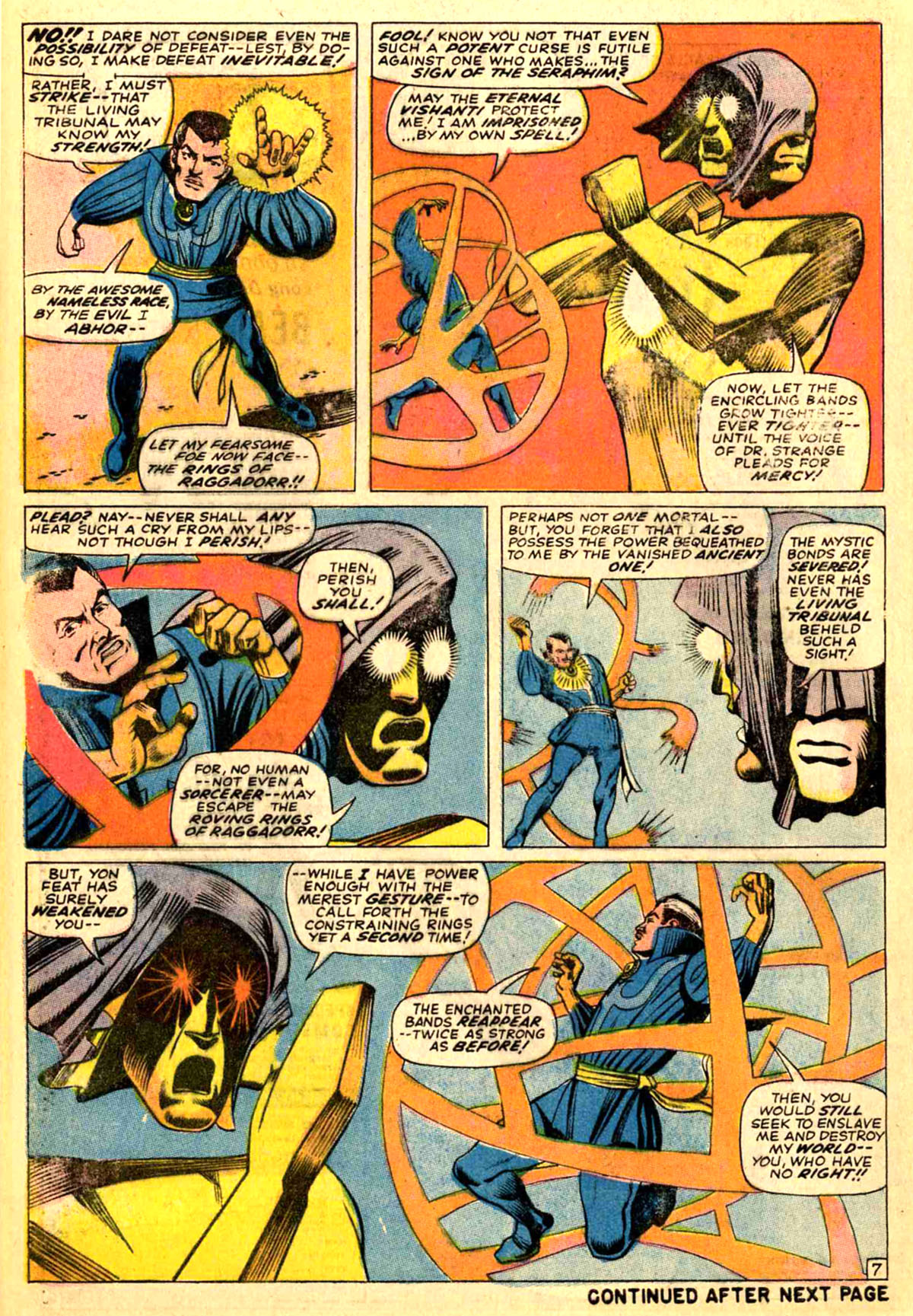 Read online Marvel Masterworks: Doctor Strange comic -  Issue # TPB 2 - 171