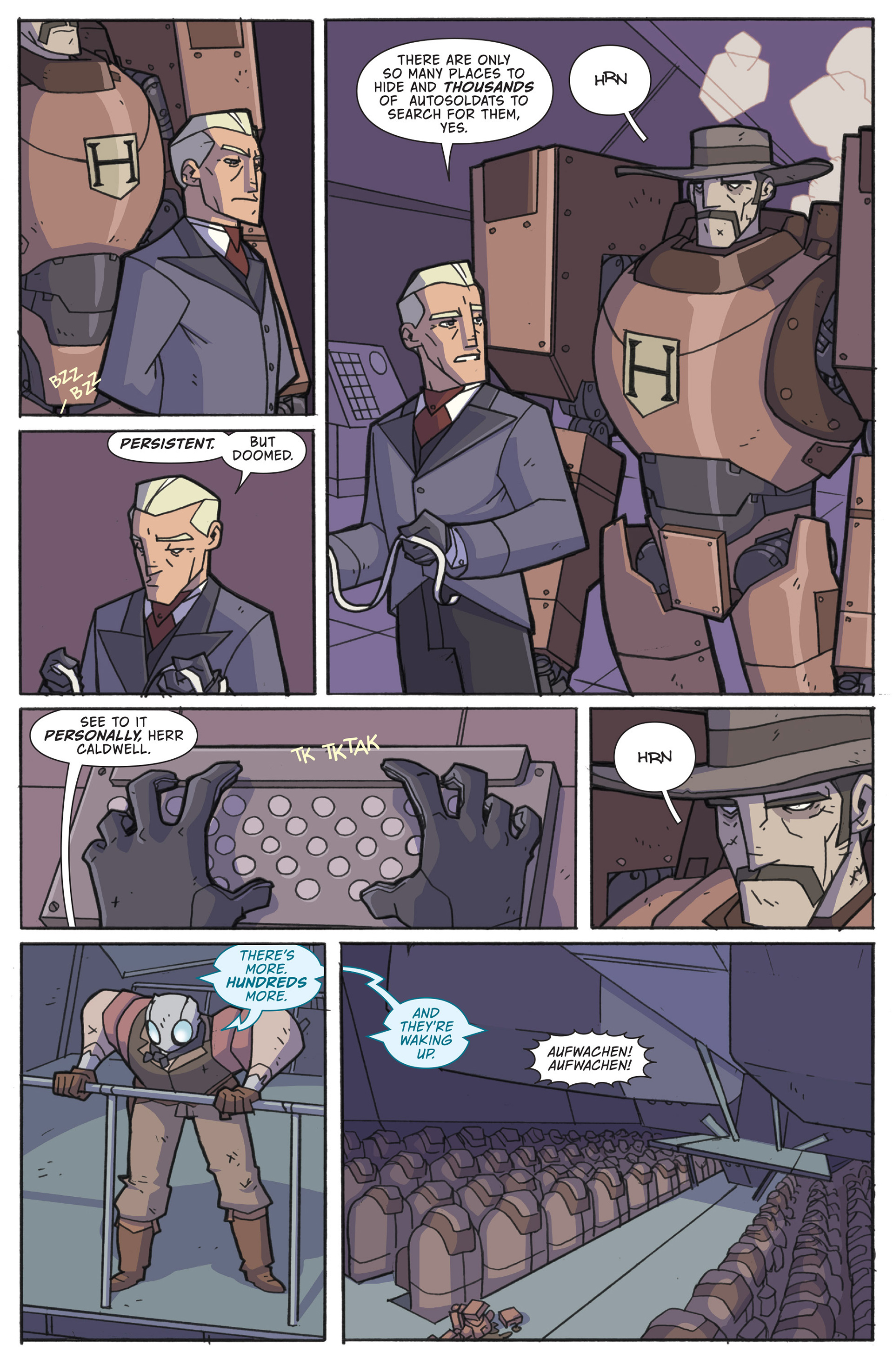 Read online Atomic Robo and the Knights of the Golden Circle comic -  Issue #4 - 20