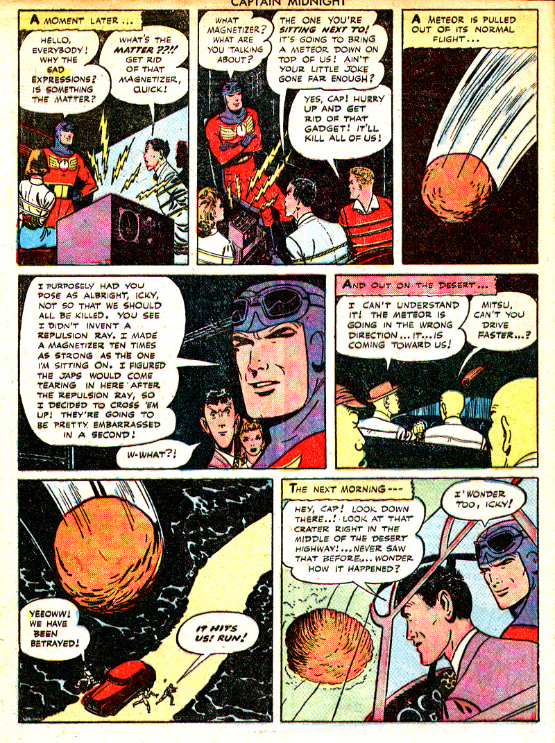 Read online Captain Midnight (1942) comic -  Issue #38 - 47