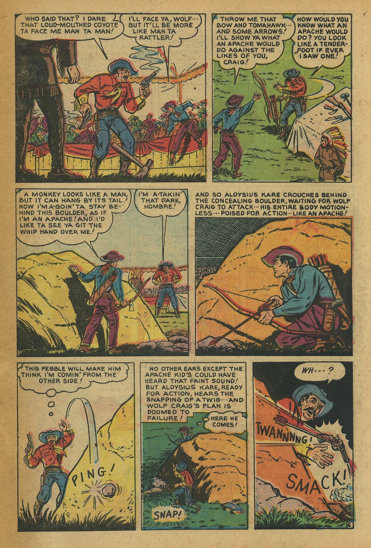 Read online Apache Kid comic -  Issue #3 - 8
