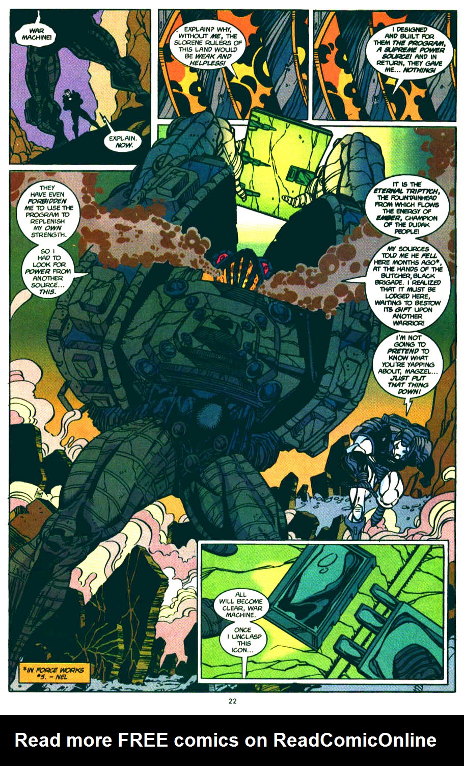 Read online War Machine (1994) comic -  Issue #14 - 17
