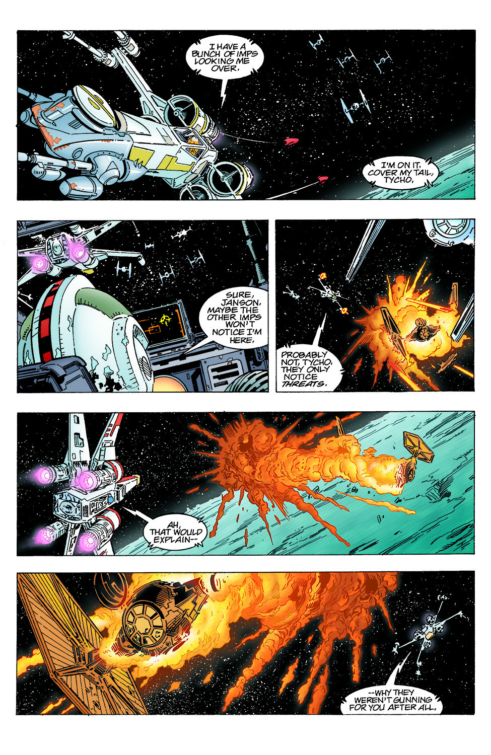 Read online Star Wars: X-Wing Rogue Squadron comic -  Issue #21 - 6