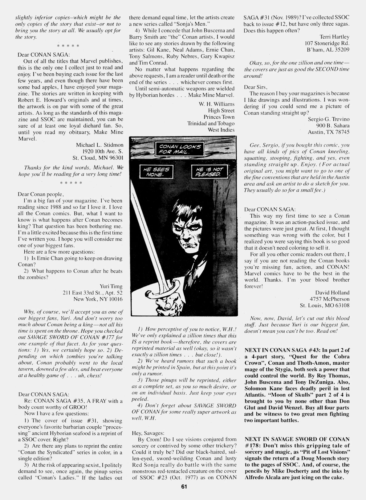 Read online Conan Saga comic -  Issue #42 - 63