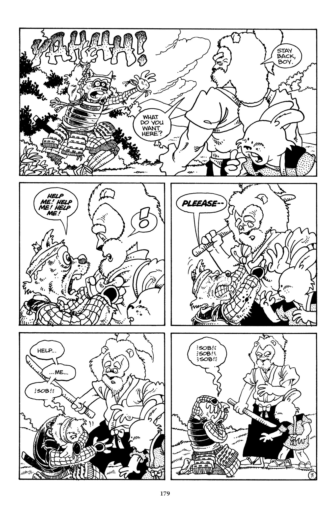 Read online The Usagi Yojimbo Saga comic -  Issue # TPB 1 - 176